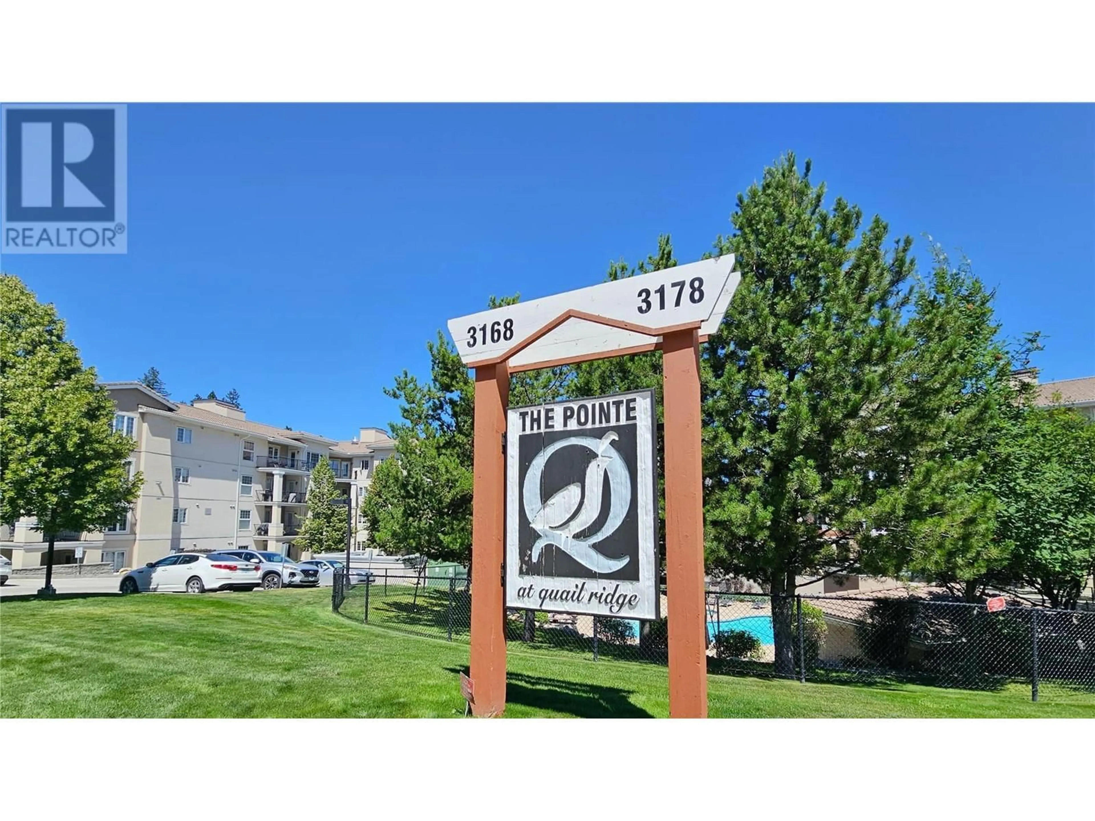 A pic from exterior of the house or condo, the street view for 3168 Via Centrale Road Unit# 1415, Kelowna British Columbia V1V2R6