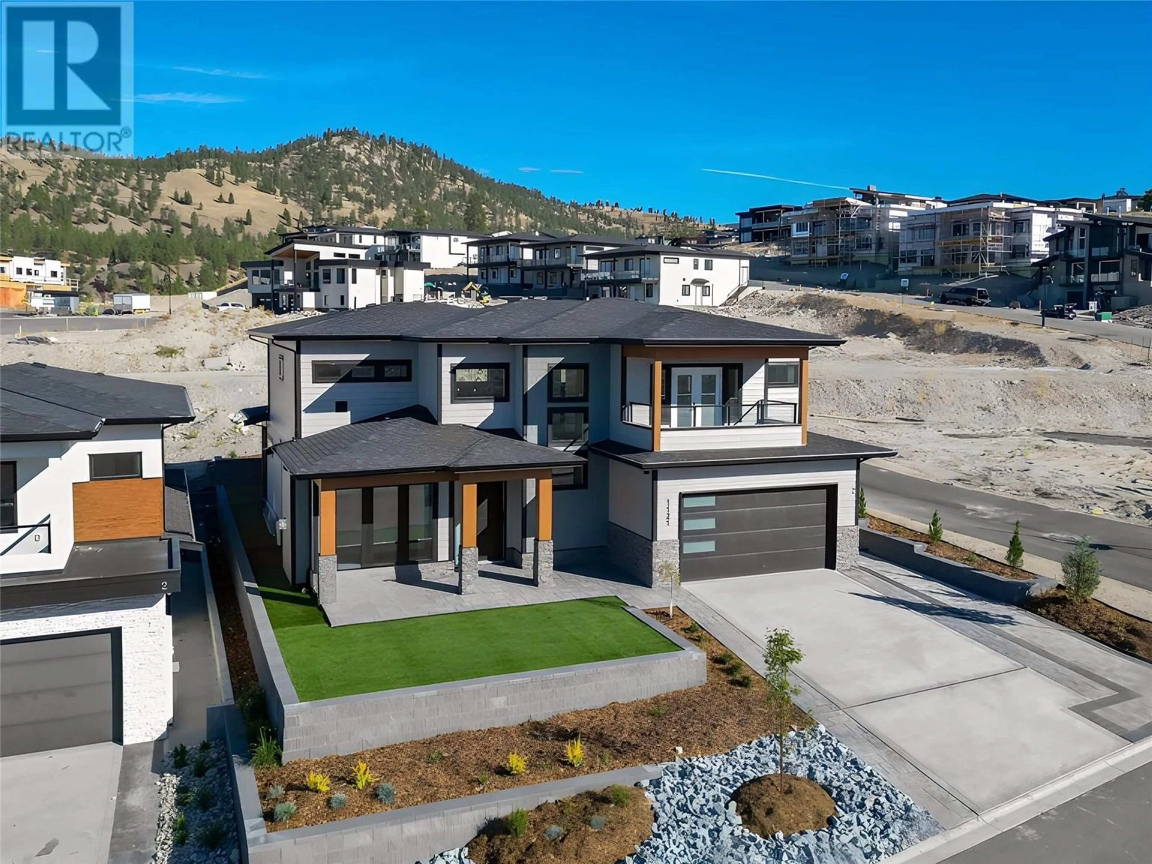 Frontside or backside of a home, mountain for 1121 ANTLER Drive, Penticton British Columbia V2A0C9