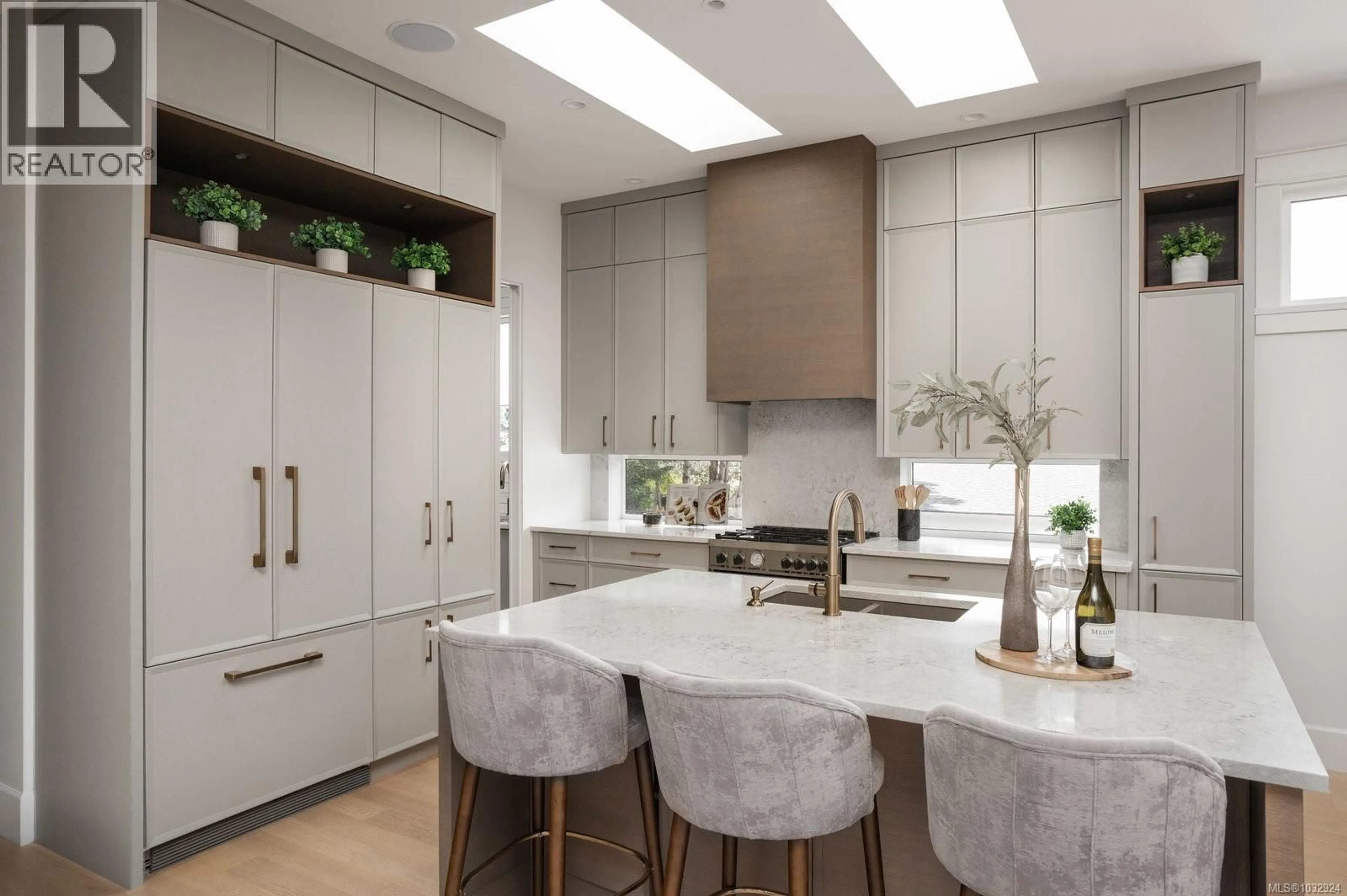 Contemporary kitchen, ceramic/tile floor for 2639 VICTOR STREET, Victoria British Columbia V8R4E3