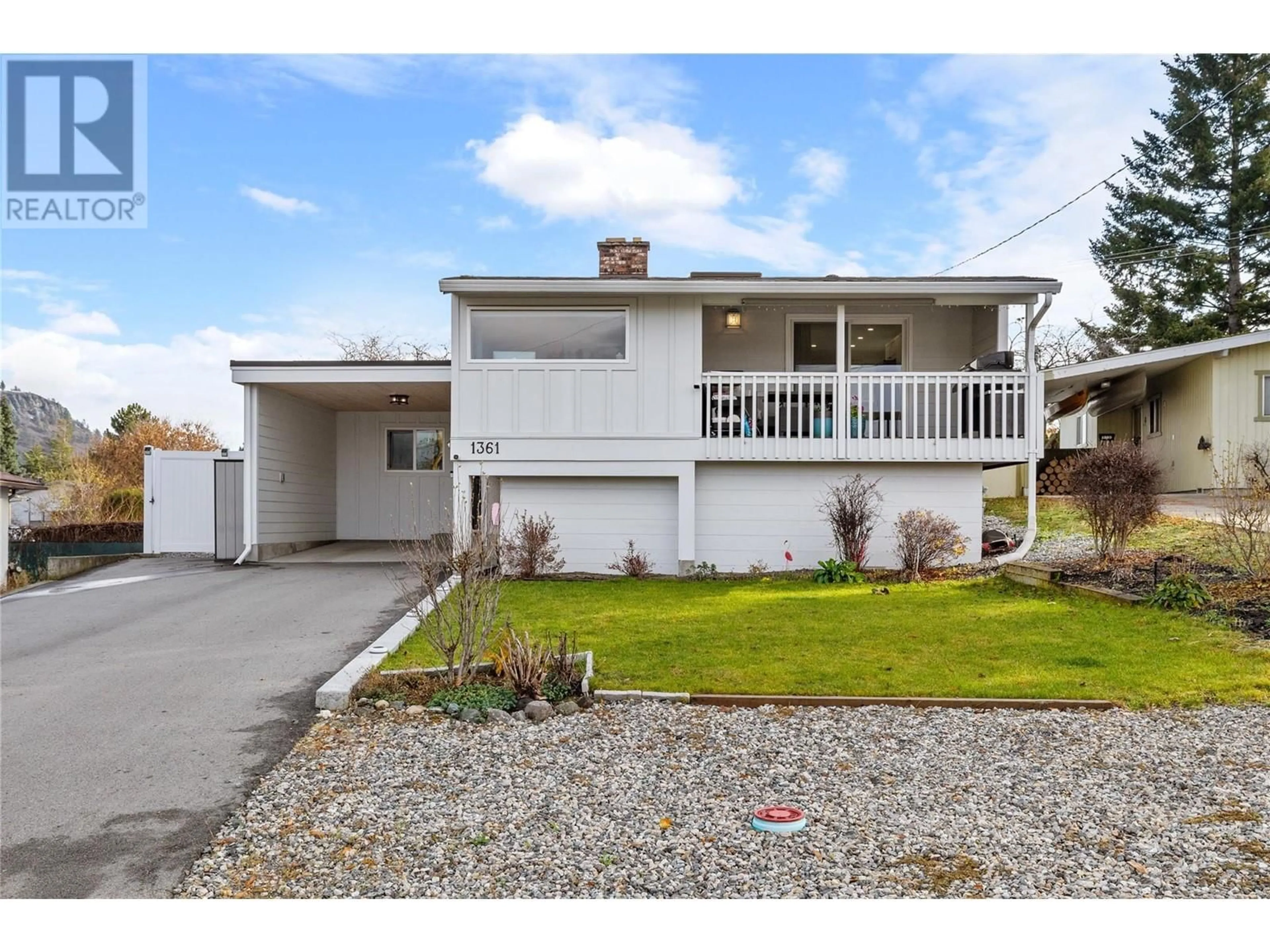 Frontside or backside of a home for 1361 Lambly Place, Kelowna British Columbia V1Y3W5