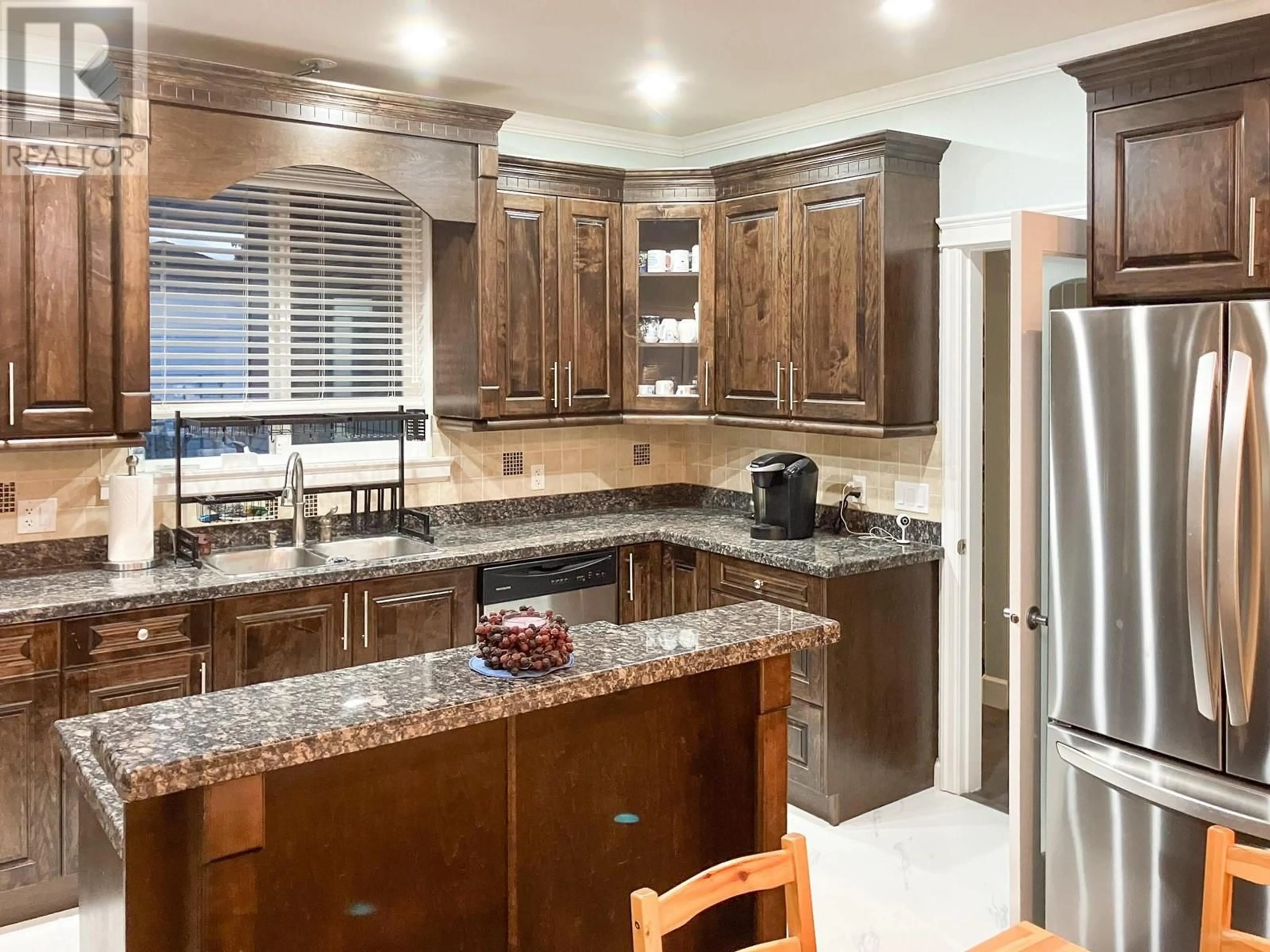 Open concept kitchen, ceramic/tile floor for 1890B SAGE STREET, Merritt British Columbia V1K1G3