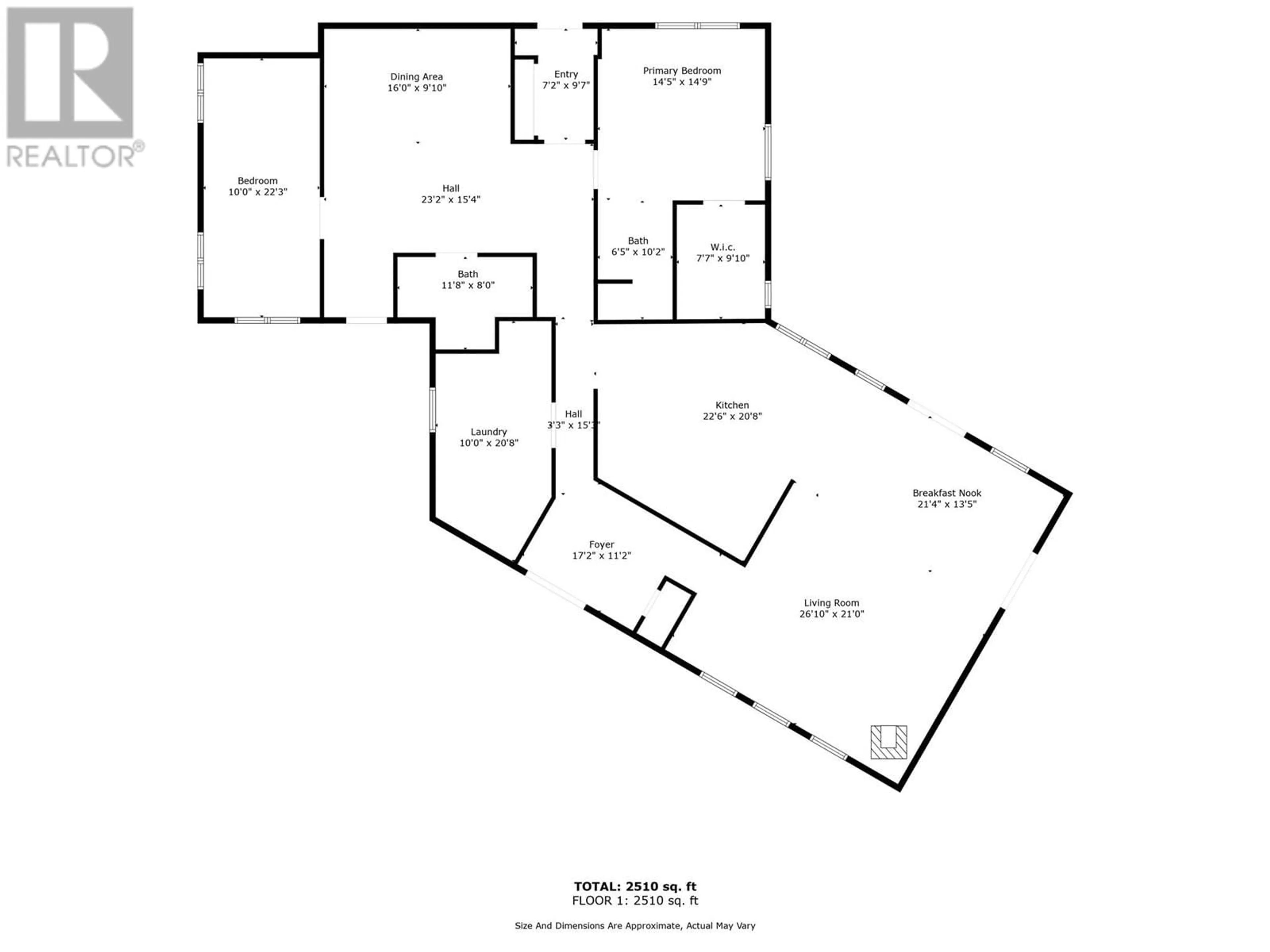 Floor plan for 3298 Upper McLeod Road, Armstrong British Columbia V0E1B8