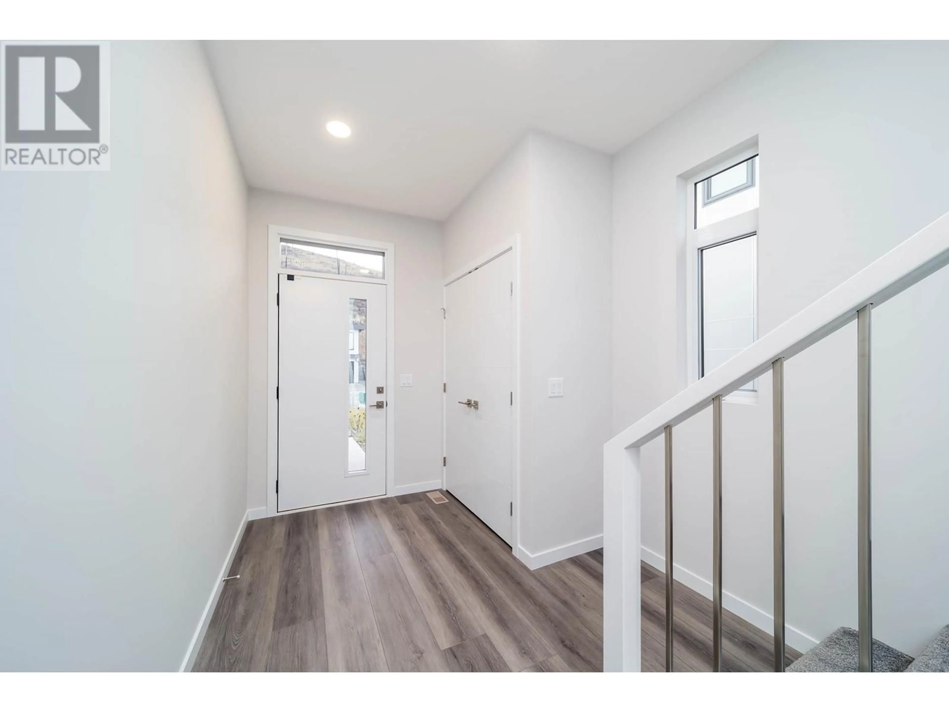 Indoor entryway, wood floors for 3781 Astoria Drive, West Kelowna British Columbia V4T0B1