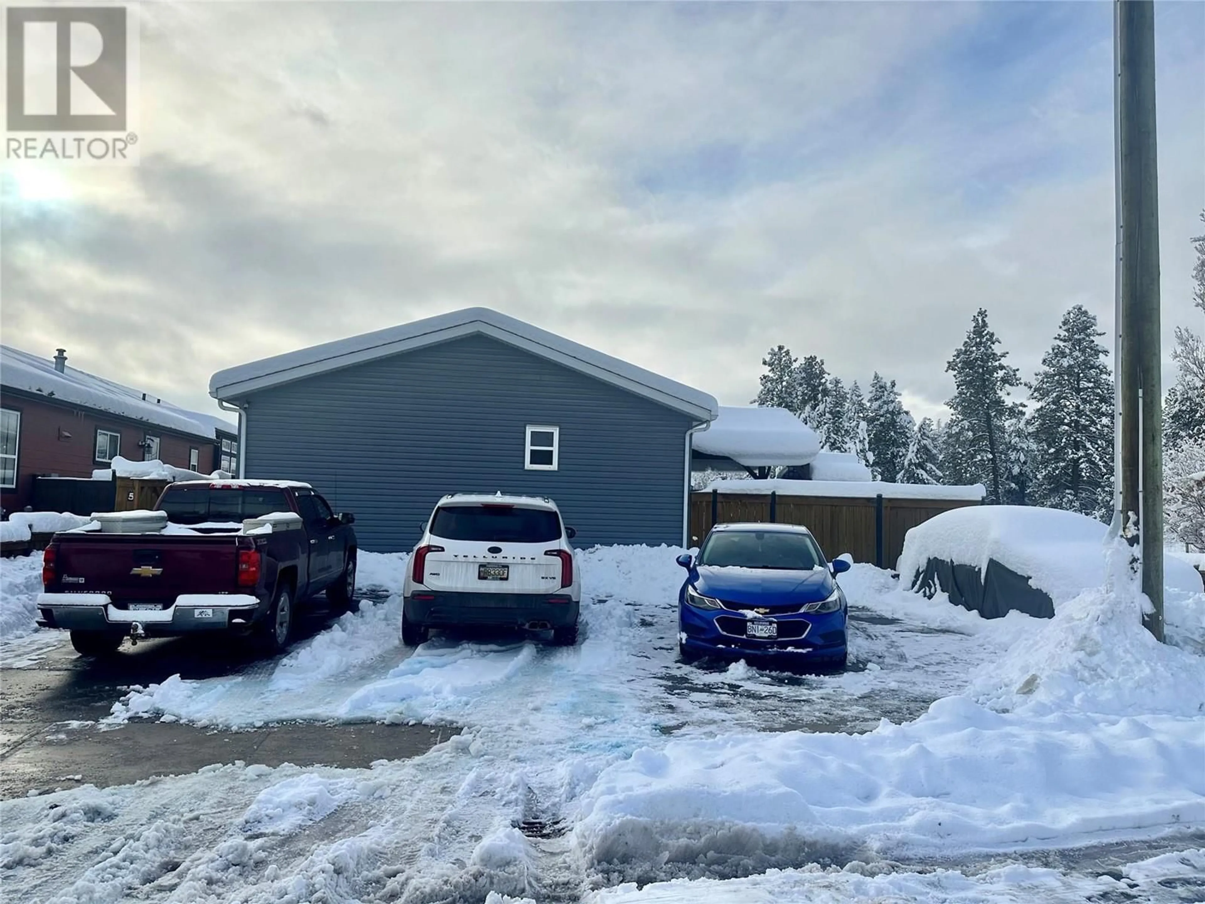 Frontside or backside of a home, the front or back of building for 513 King Street, Cranbrook British Columbia V1C4E4