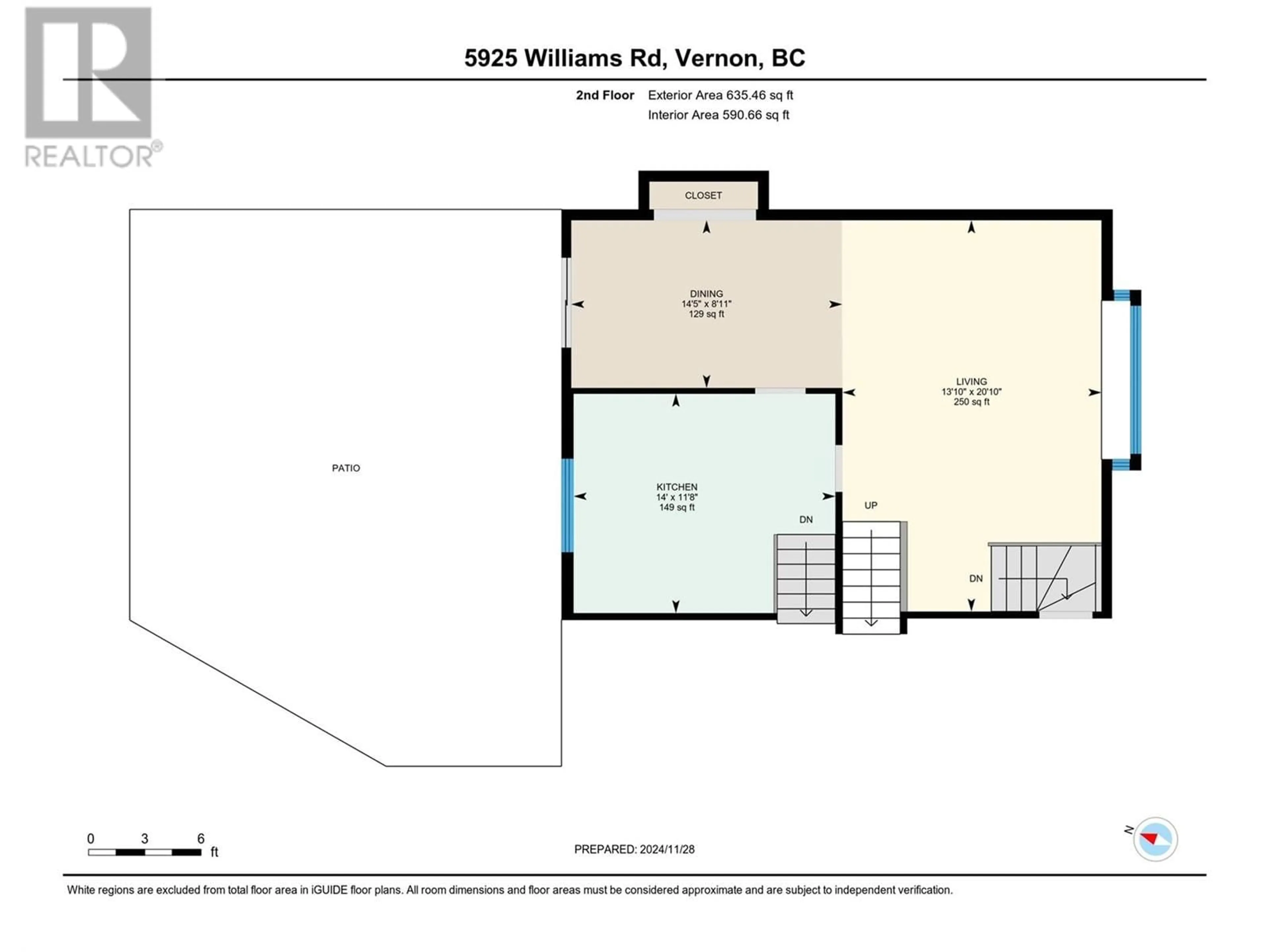 Floor plan for 5925 Williams Road Lot# 11, Vernon British Columbia V1H1B2