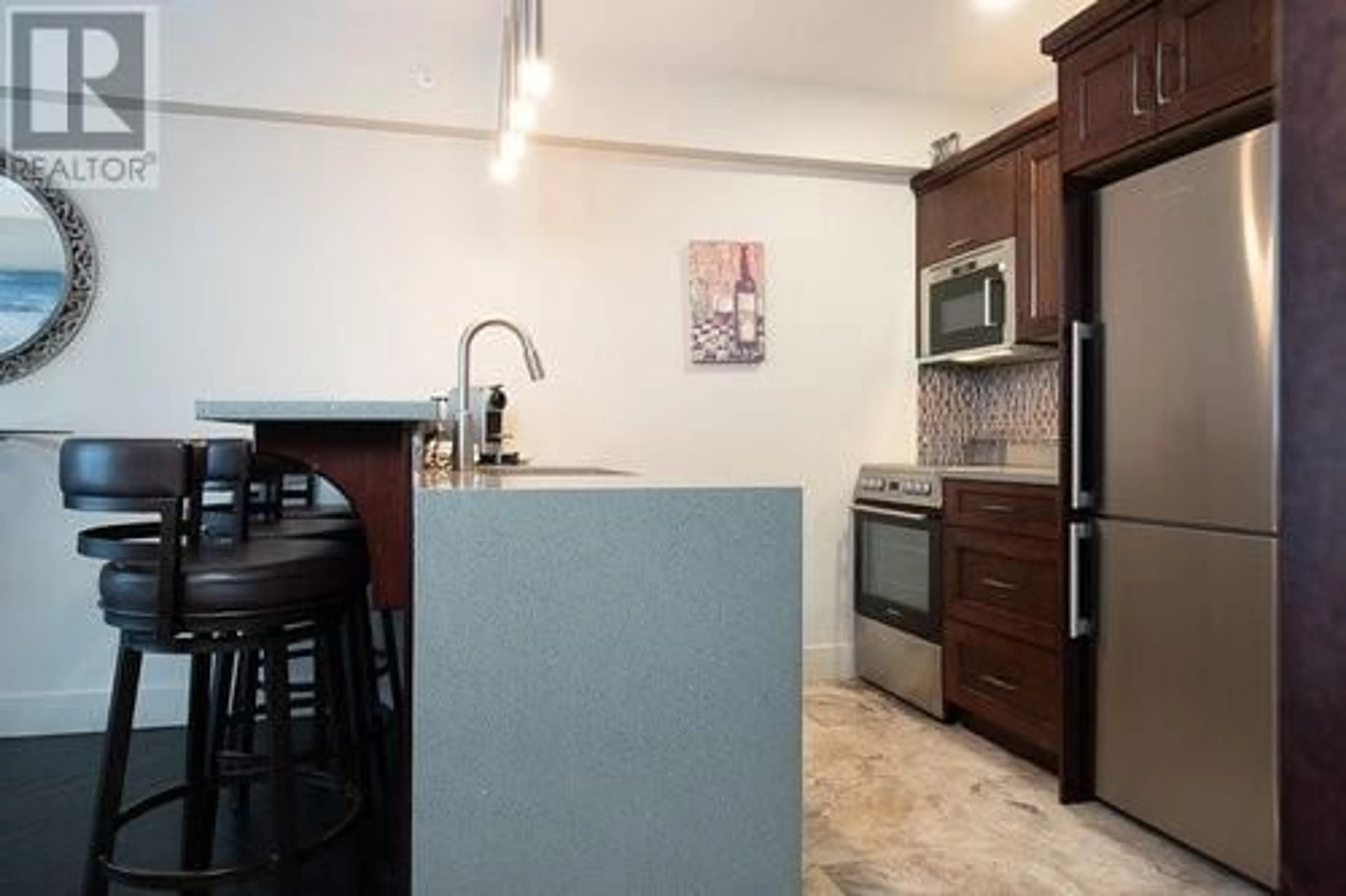 Standard kitchen, ceramic/tile floor for 301 - 148 SILVER LODE LANE, Silver Star British Columbia V1B3M1