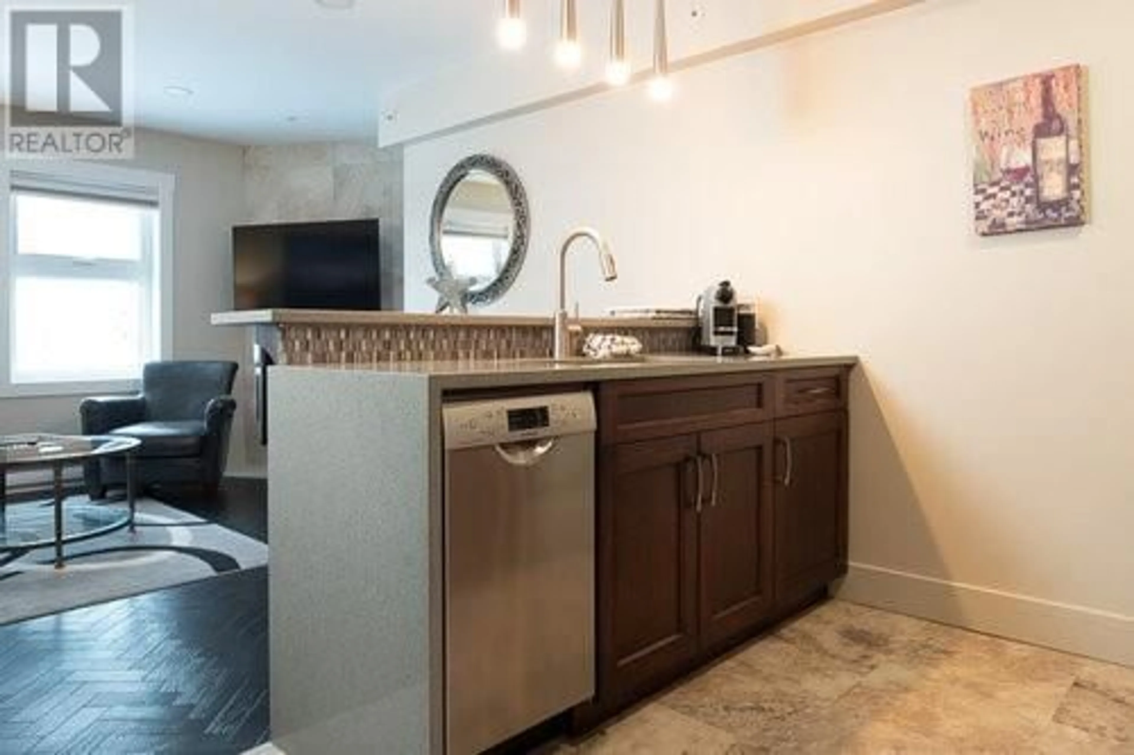Standard kitchen, ceramic/tile floor for 301 - 148 SILVER LODE LANE, Silver Star British Columbia V1B3M1