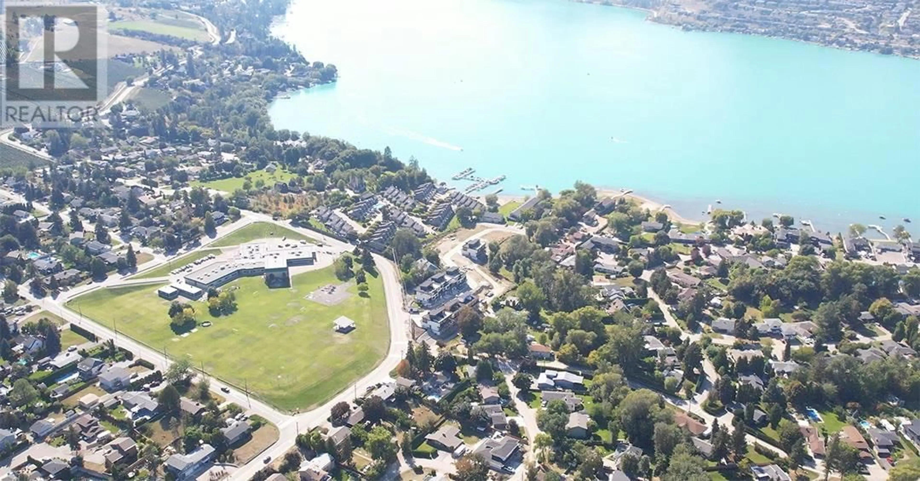 A pic from outside/outdoor area/front of a property/back of a property/a pic from drone, water/lake/river/ocean view for 16 - 7920 KIDSTON ROAD, Coldstream British Columbia V1B0B4