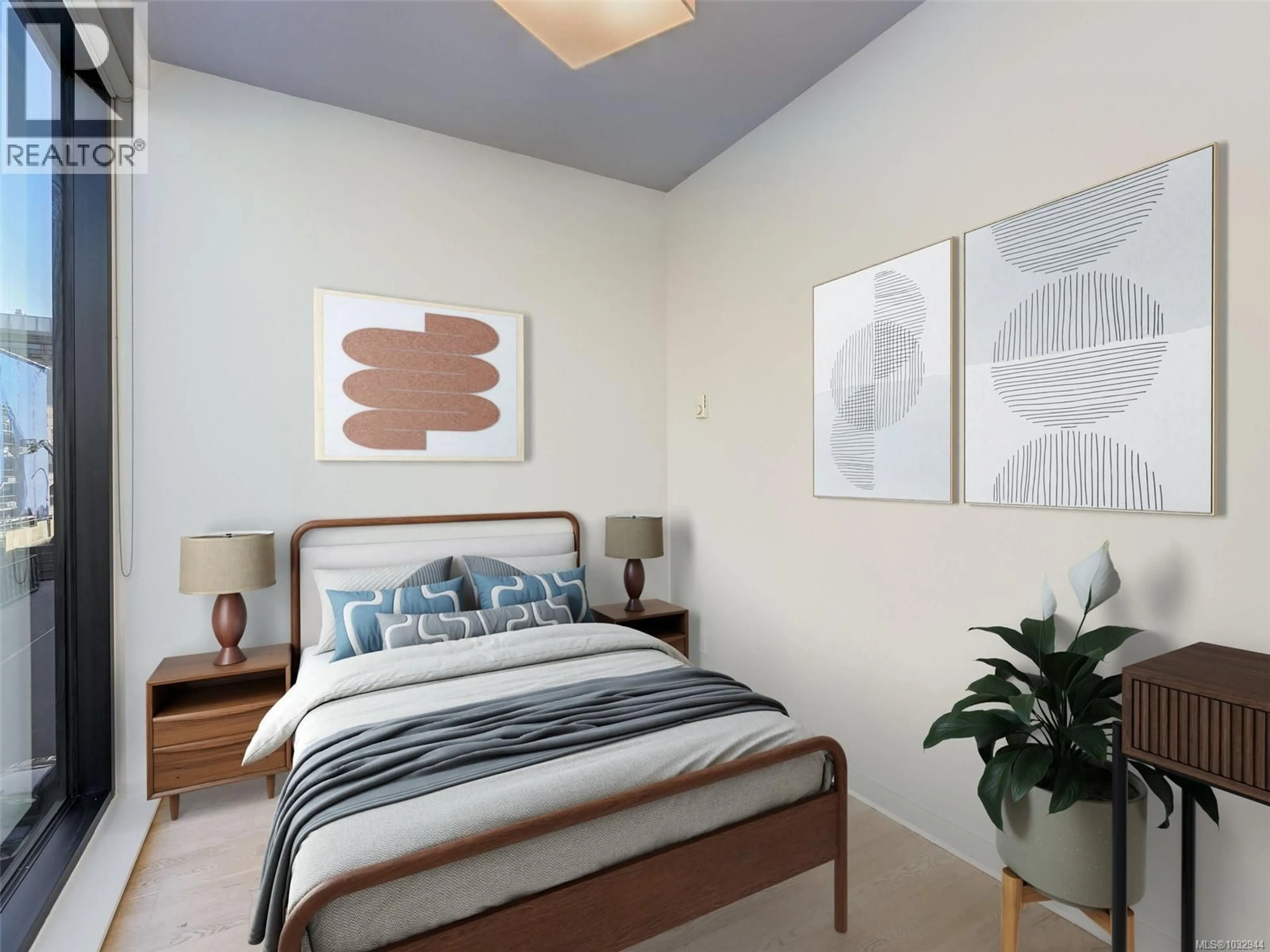 Bedroom with bed, unknown for 309 - 601 HERALD STREET, Victoria British Columbia V8W1S8