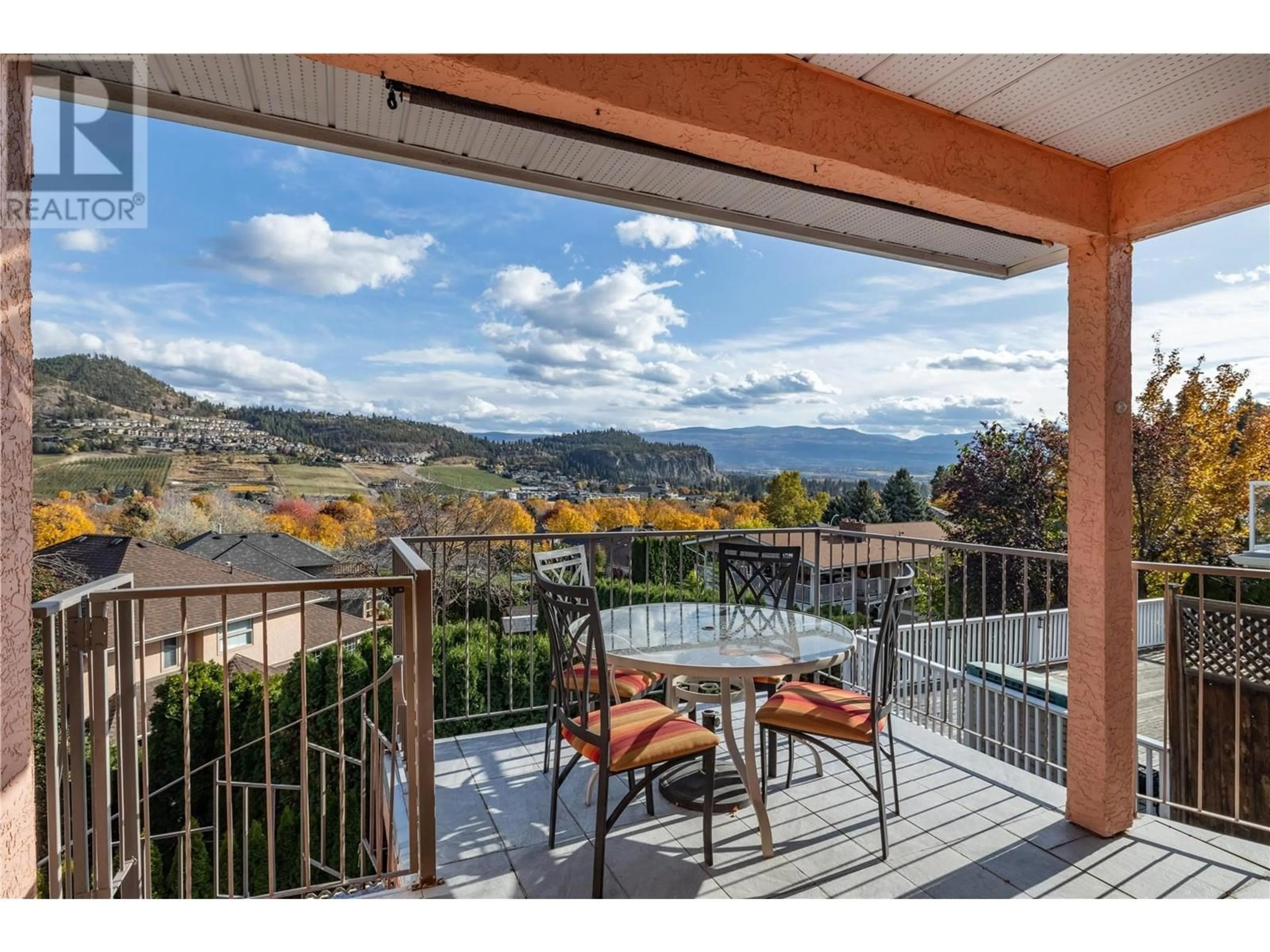 Patio, mountain view for 573 SPRUCEVIEW PLACE NORTH, Kelowna British Columbia V1V1S7
