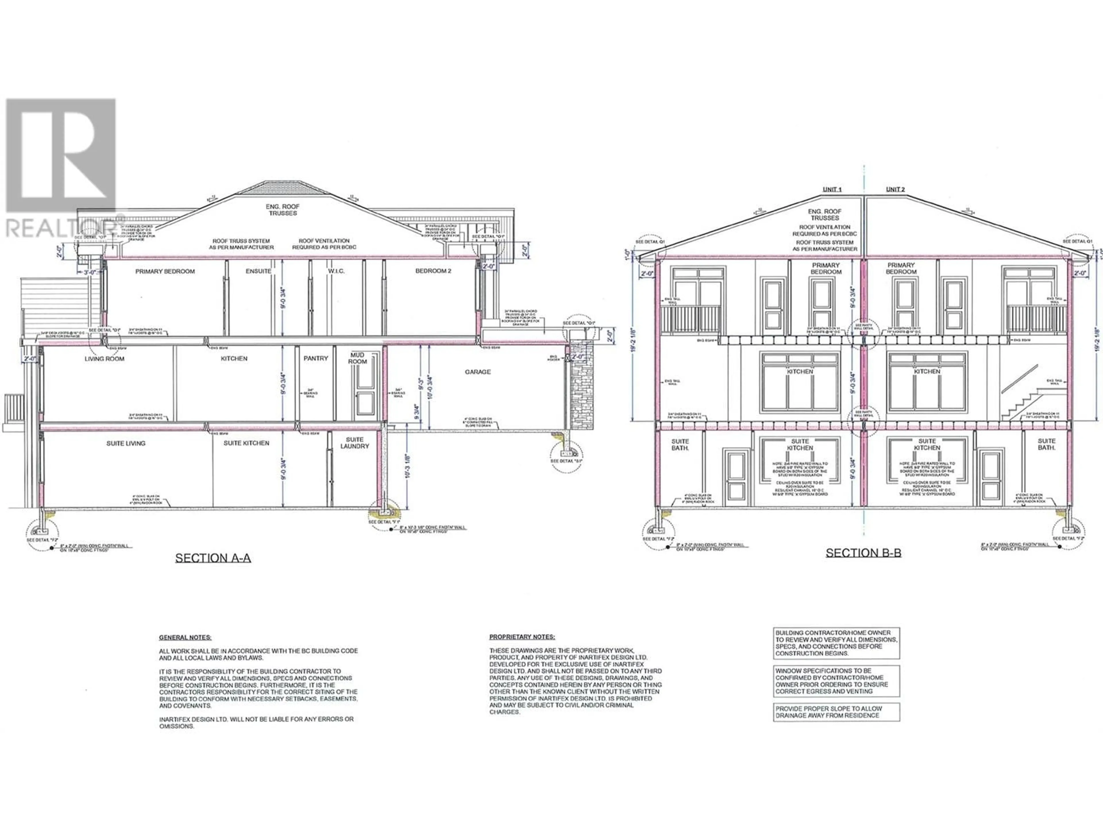 Floor plan for 1021 Kitson Court, West Kelowna British Columbia V1Z2G7