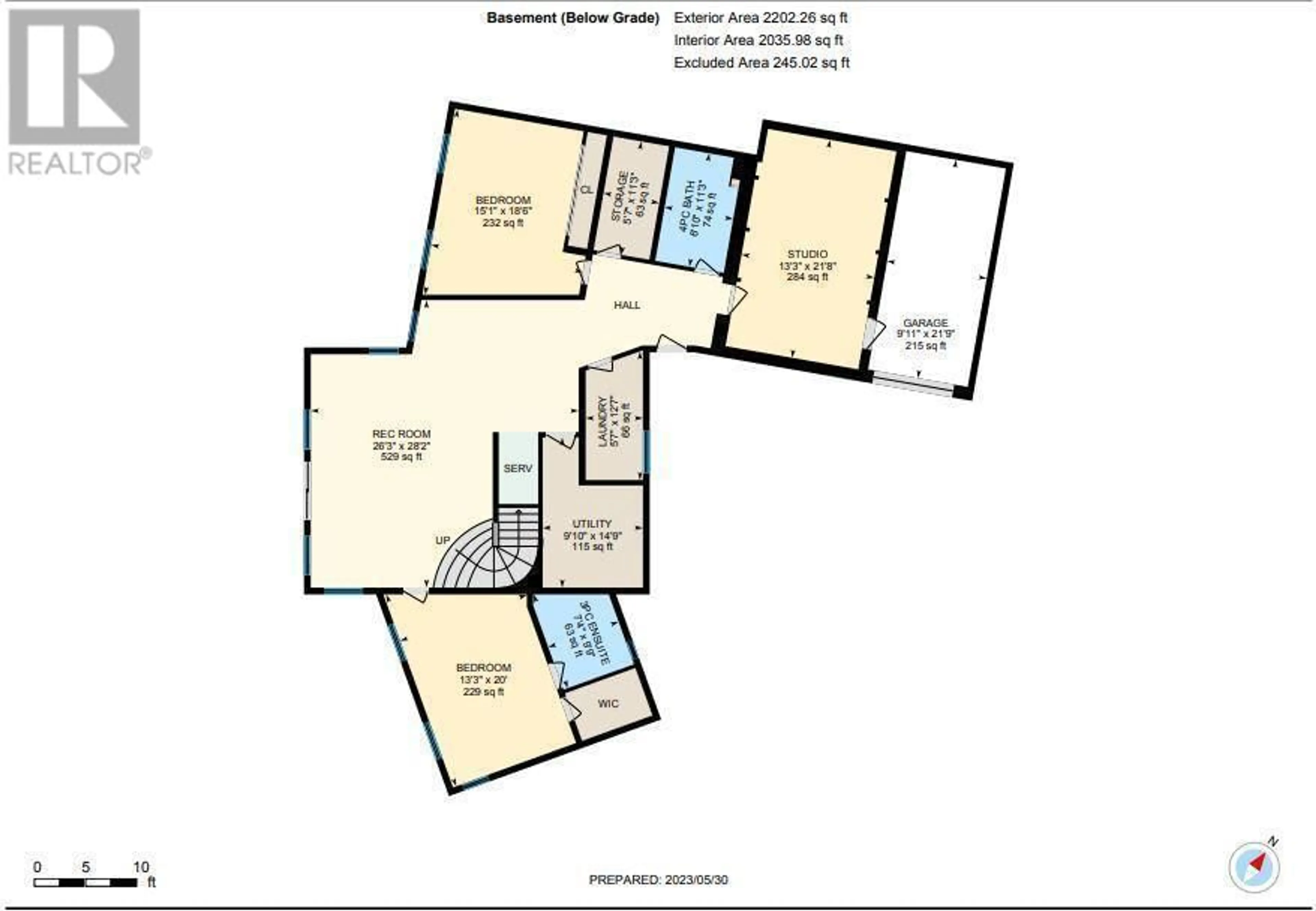 Floor plan for 209 Ricard Place, Okanagan Falls British Columbia V0H1R5