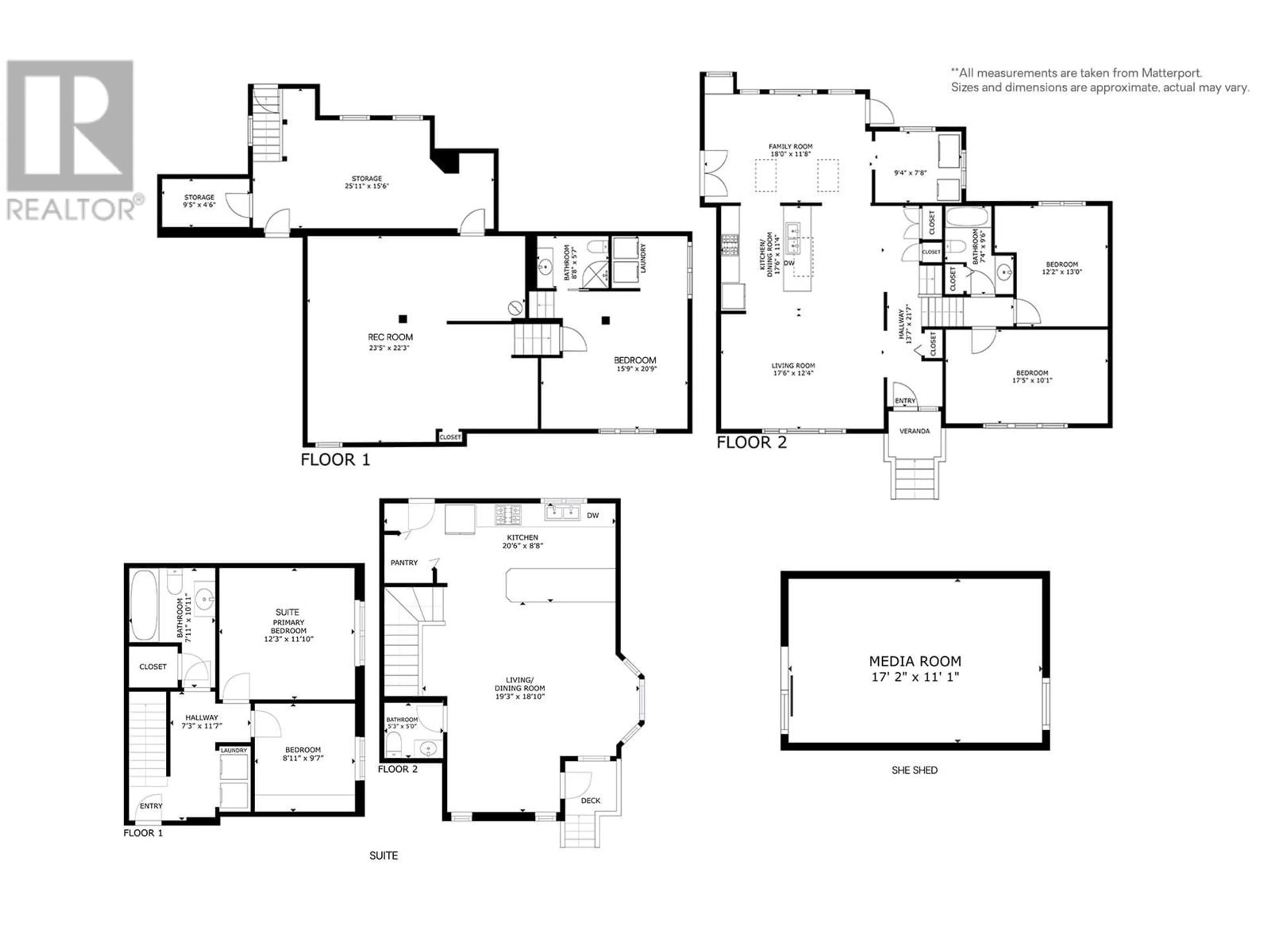 Floor plan for 235 Gibbs Road W, Kelowna British Columbia V1X2W4