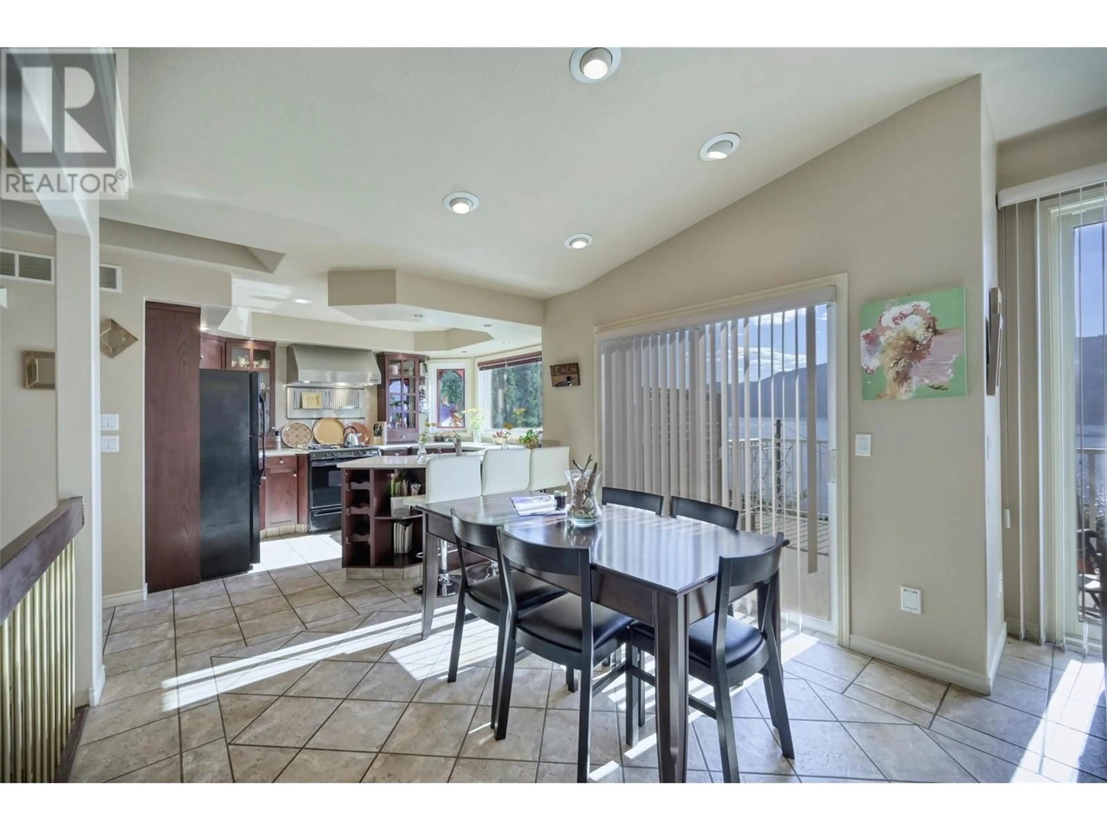 Dining room, ceramic floors for 12975 Pixton Road, Lake Country British Columbia V4V1C9