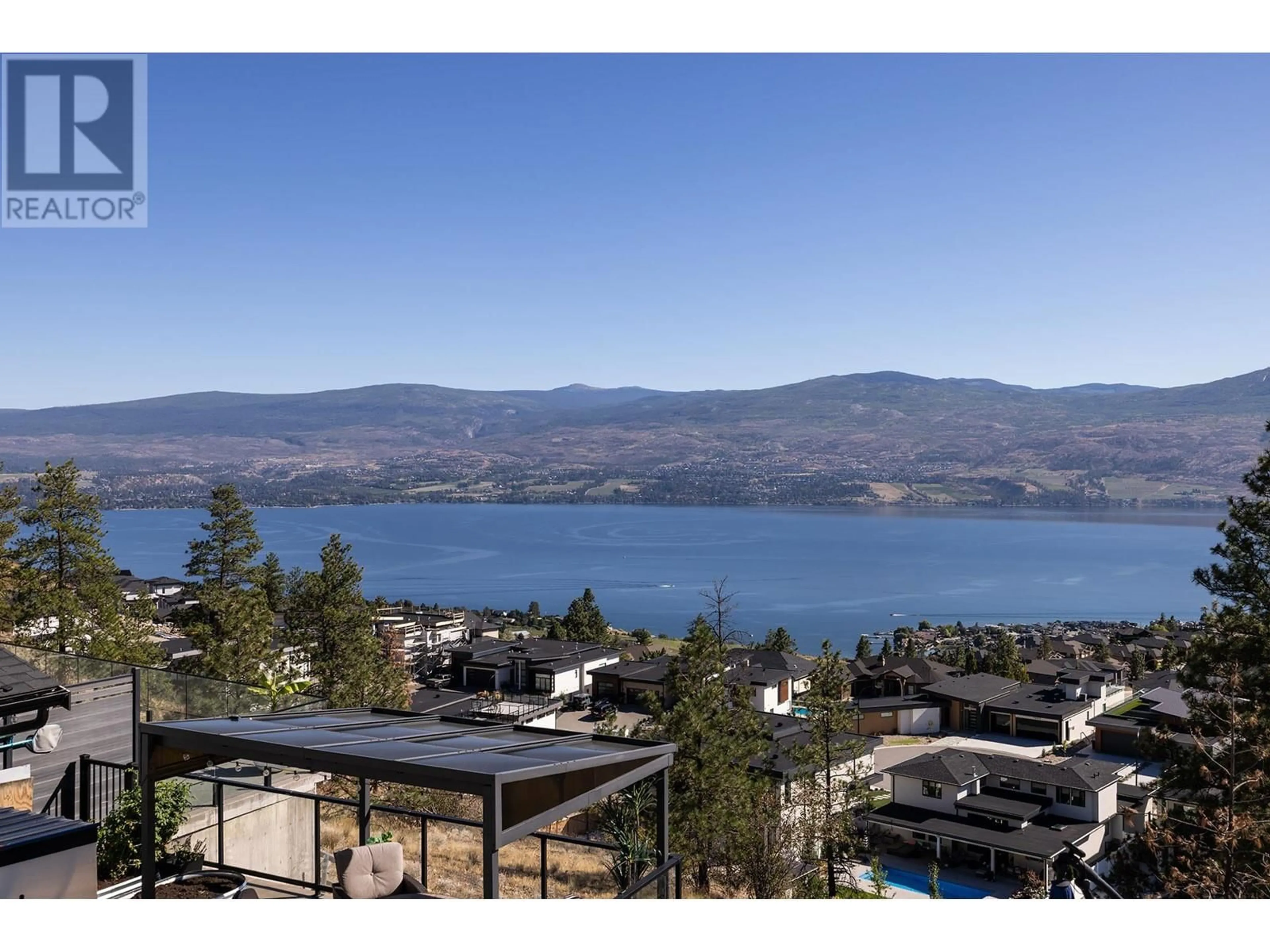 A pic from exterior of the house or condo, lake for 1546 Viognier Drive, West Kelowna British Columbia V4T0E1