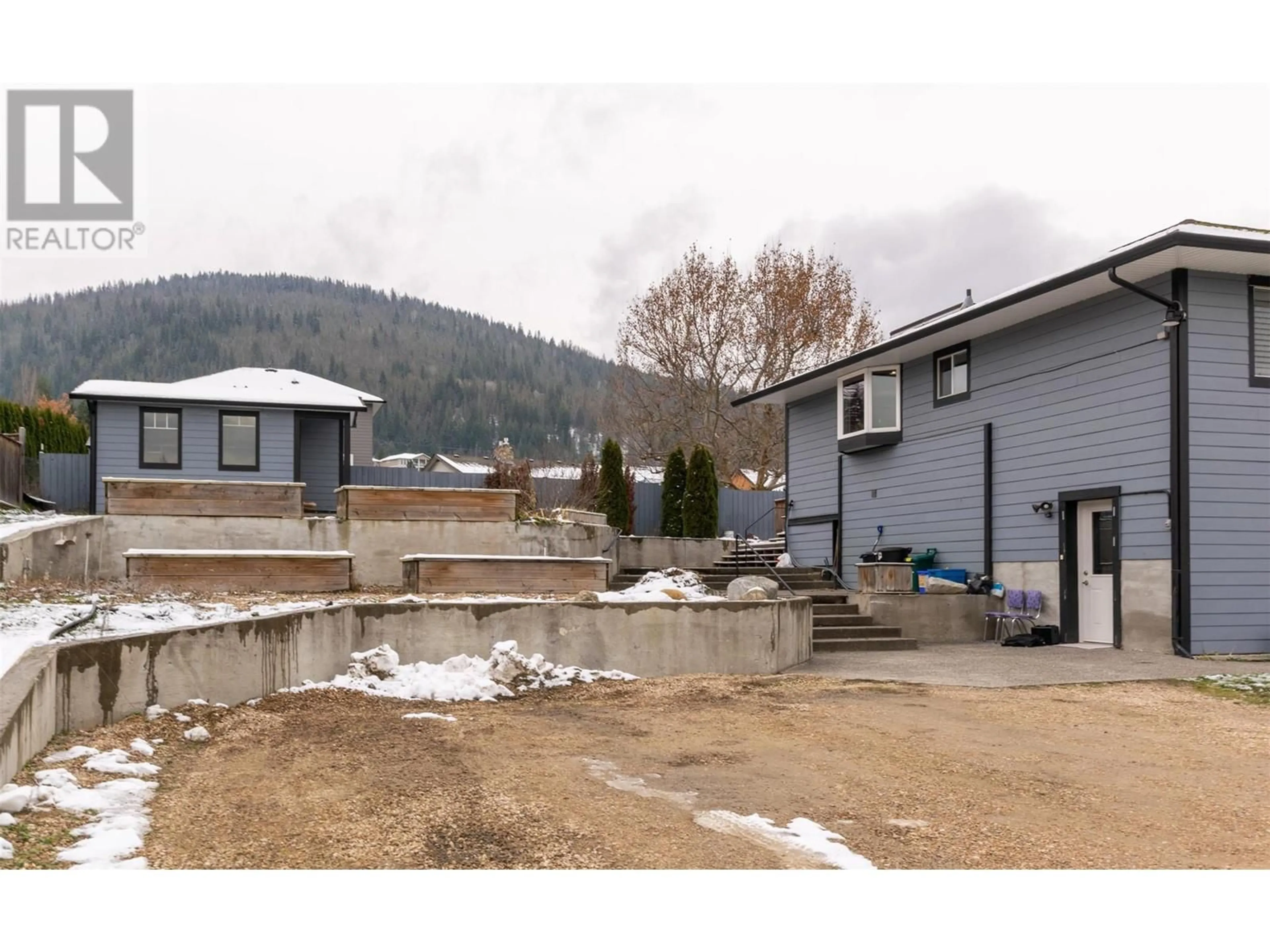 Frontside or backside of a home, the street view for 1350 13 Avenue SE, Salmon Arm British Columbia V1E2G7