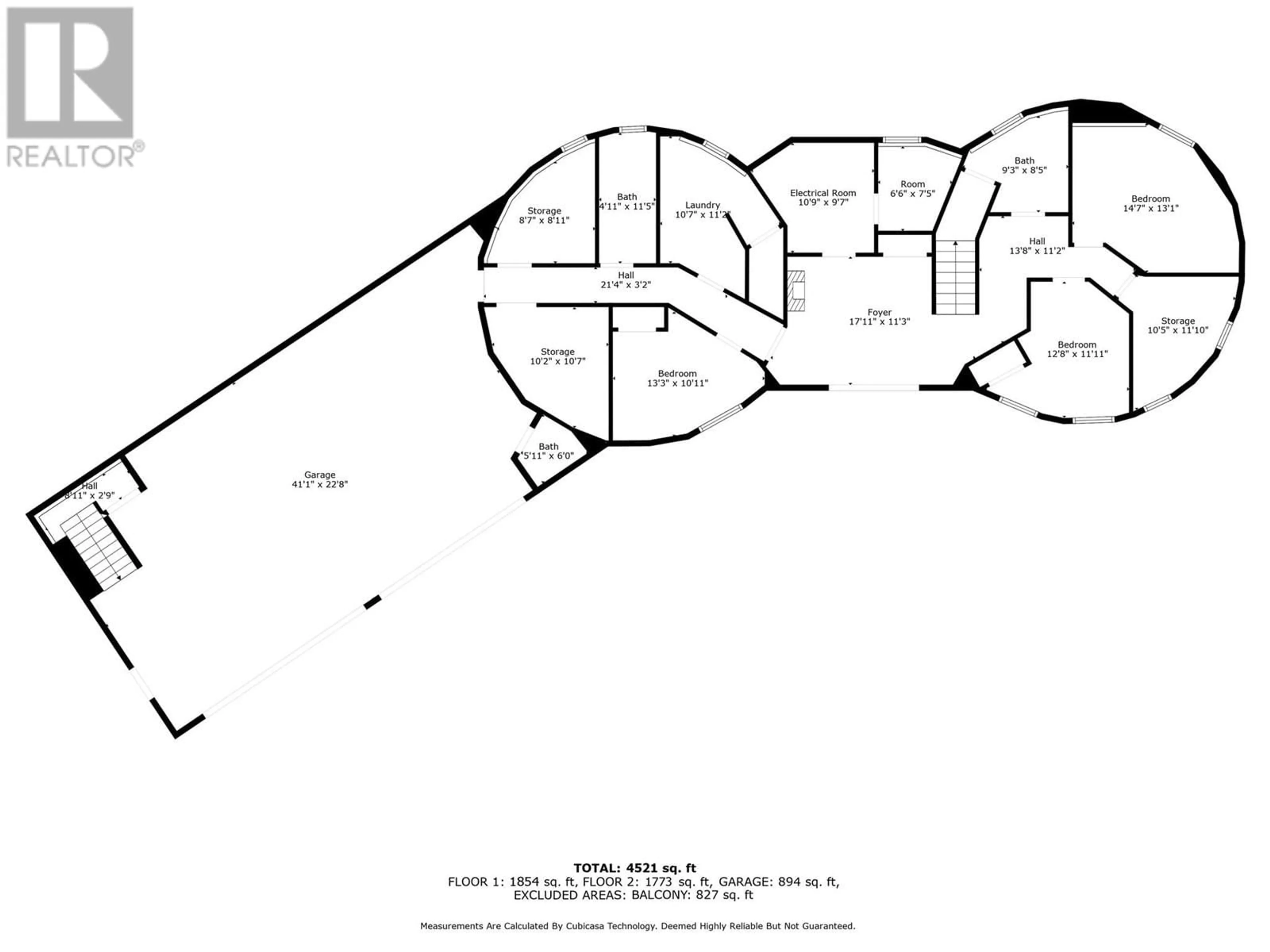 Floor plan for 2743 Lake Mount Place, Blind Bay British Columbia V0E1H1