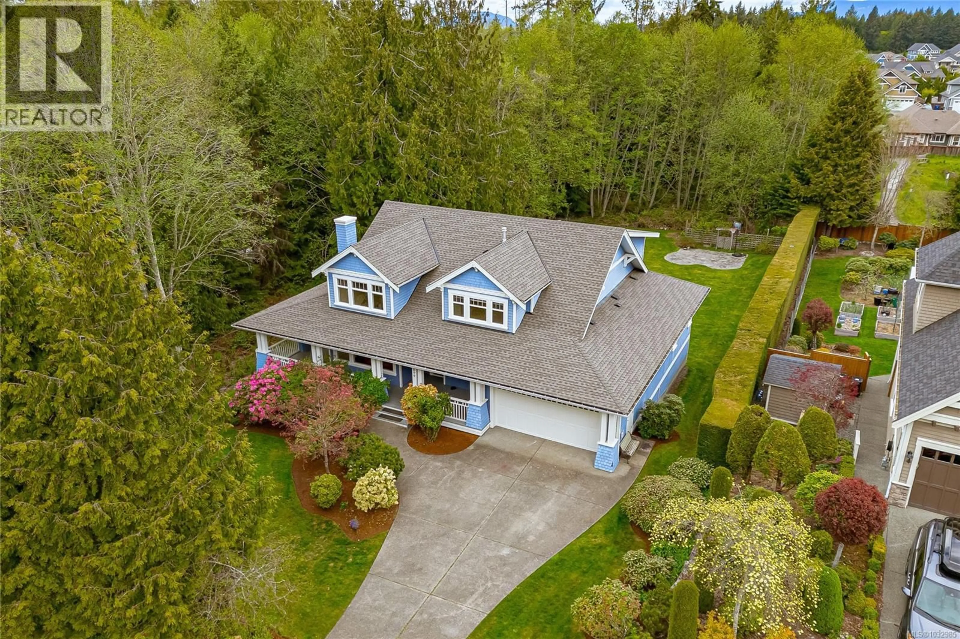 A pic from outside/outdoor area/front of a property/back of a property/a pic from drone, street for 899 FRAYNE ROAD, Mill Bay British Columbia V0R2P1