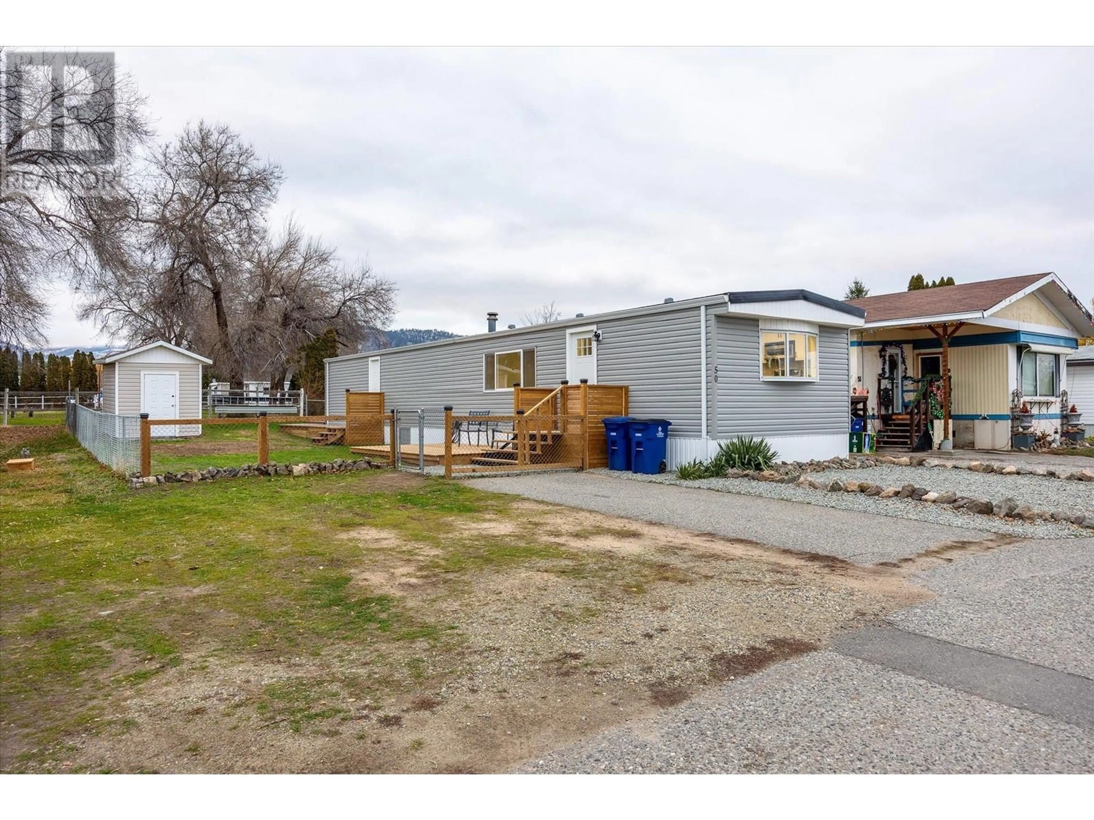 A pic from exterior of the house or condo, the street view for 2005 Boucherie Road Unit# 50, Westbank British Columbia V4T1R4