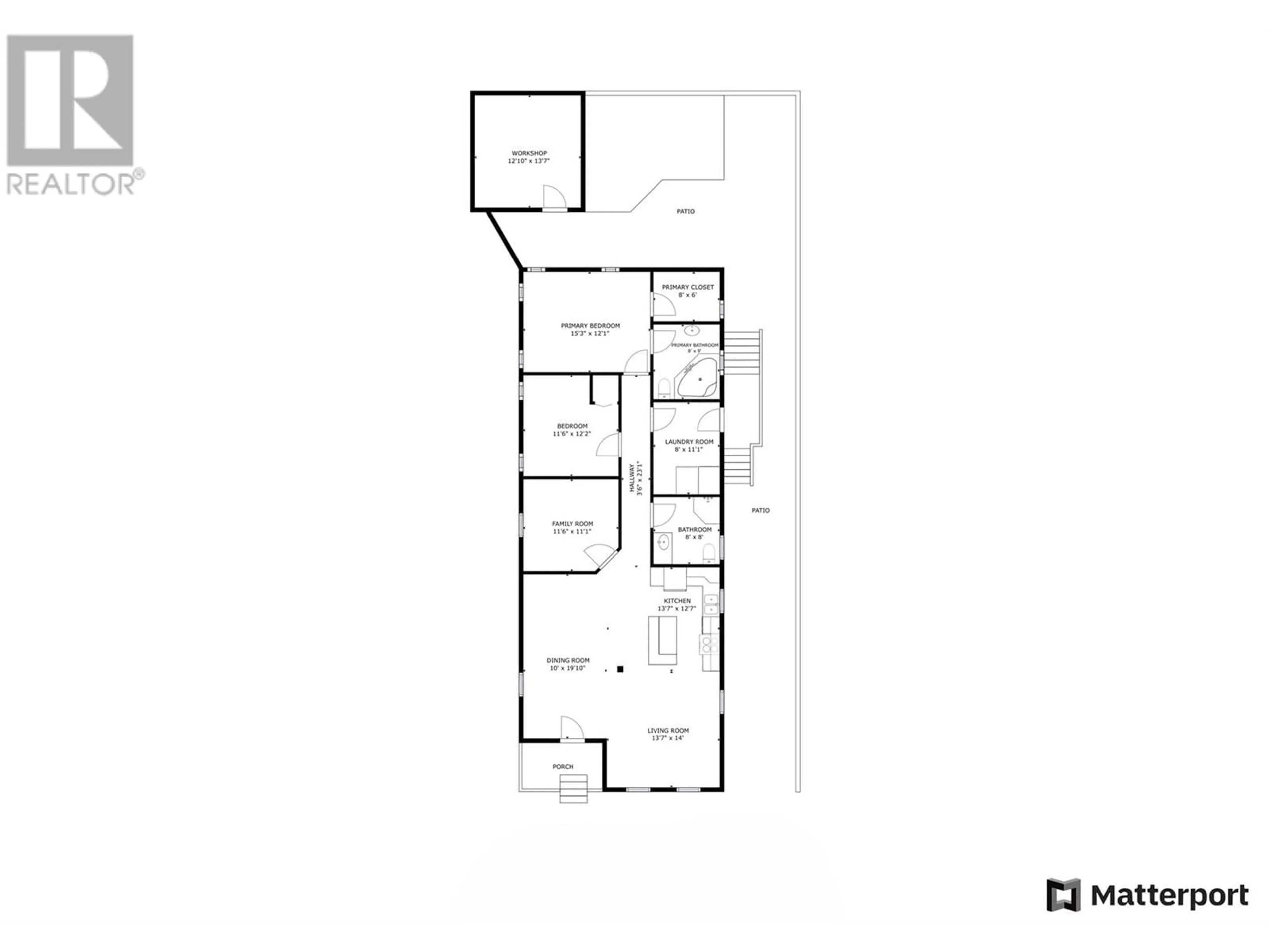 Floor plan for 1999 97 Highway S Unit# 29, West Kelowna British Columbia V1Z1B2