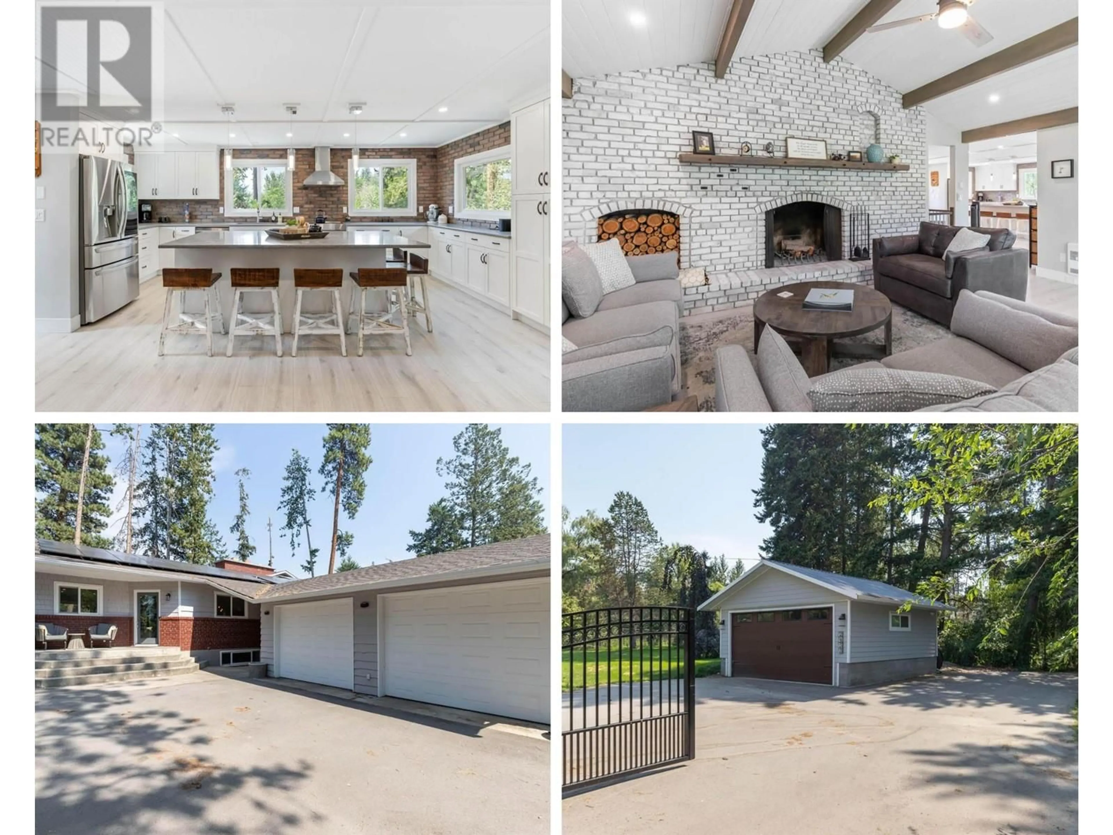 Home with brick exterior material for 2455 Maquinna Road, Kelowna British Columbia V1W2R9