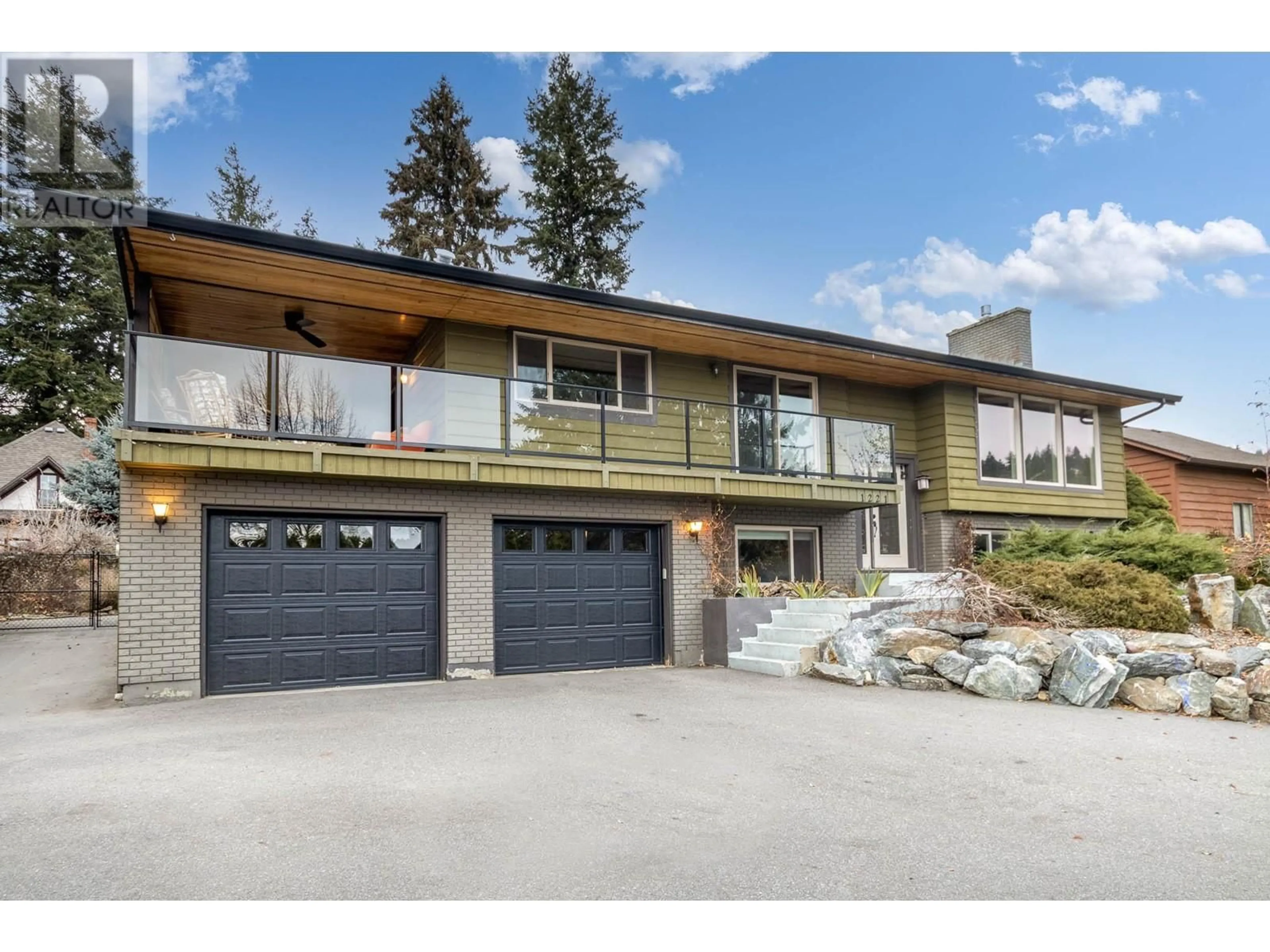 Frontside or backside of a home, the street view for 1221 50 Avenue NE, Salmon Arm British Columbia V1E3N2