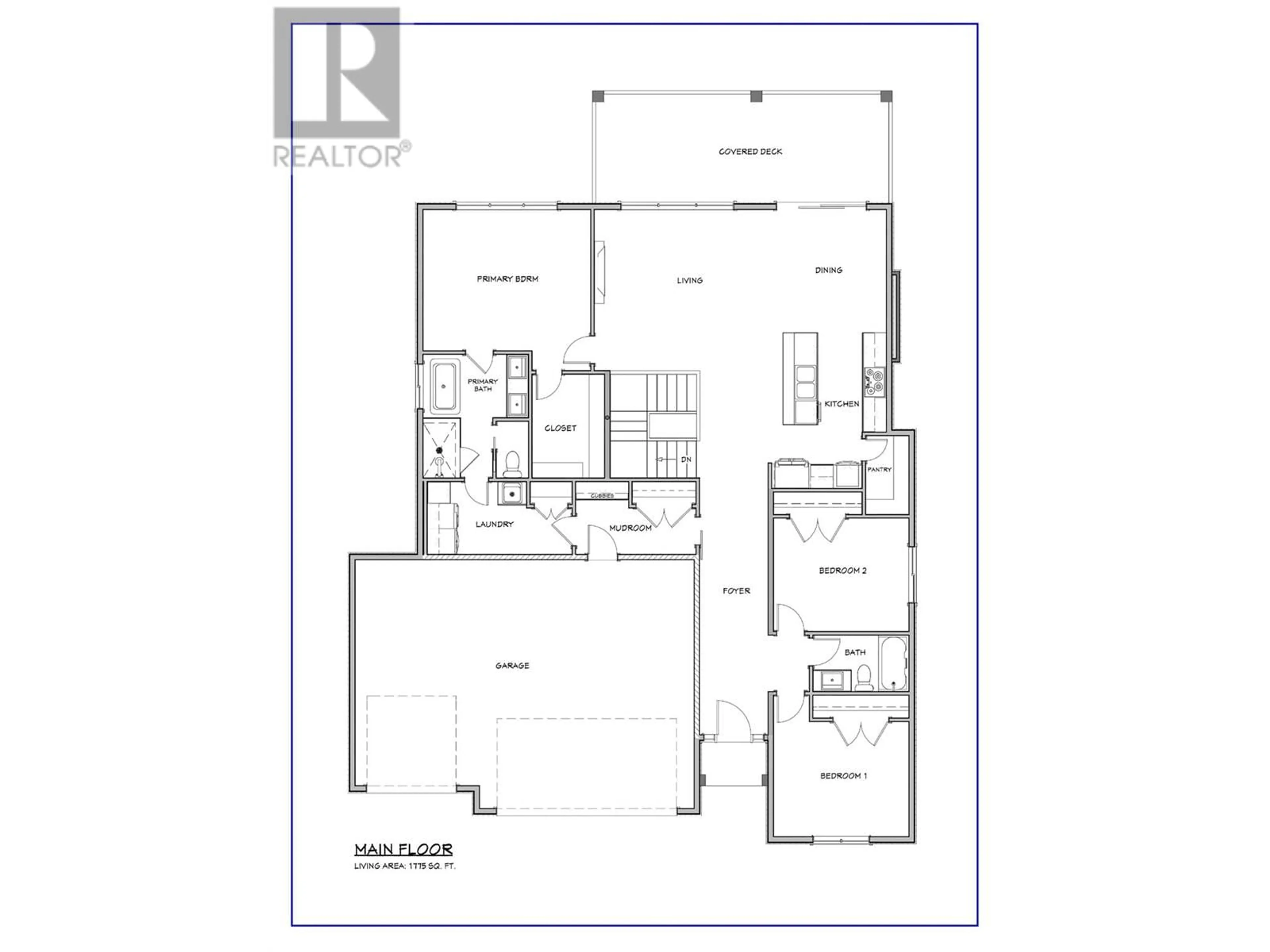 Floor plan for 749 Carleton Street, Kelowna British Columbia V1V0A8