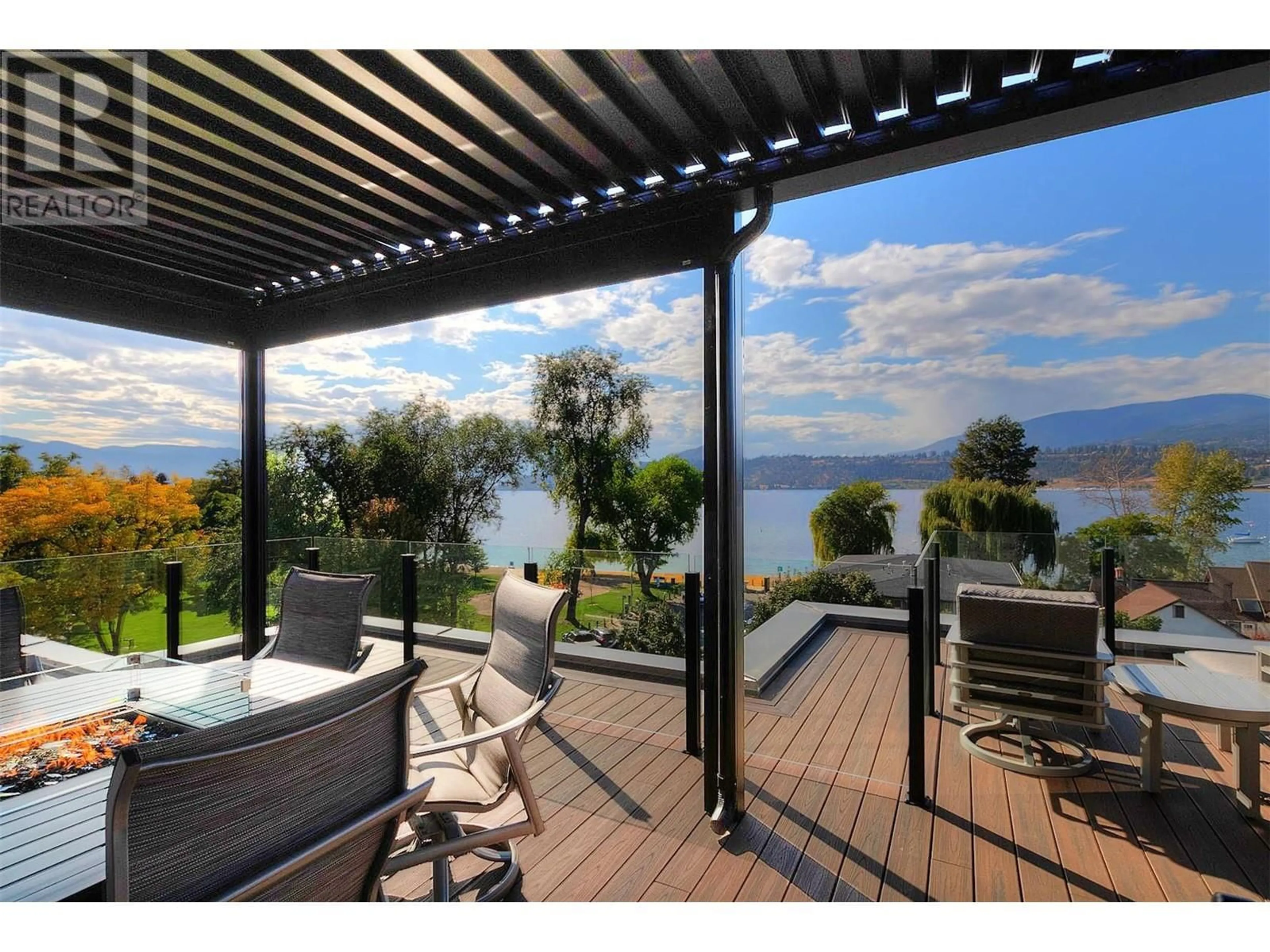 Patio, water/lake/river/ocean view for 301 - 2245 ABBOTT STREET, Kelowna British Columbia V1Y1E2