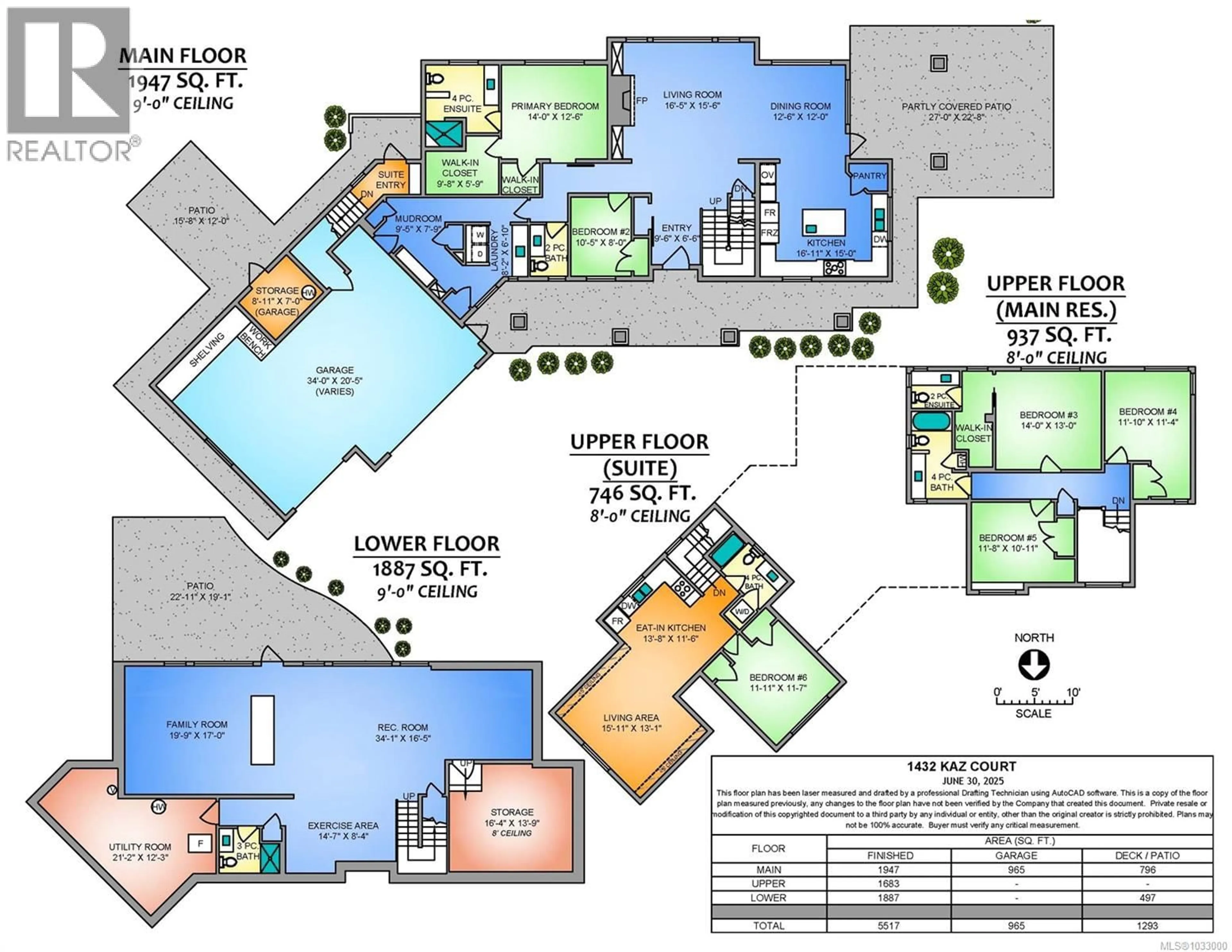 Floor plan for 1432 KAZ COURT, Nanaimo British Columbia V9R0B4