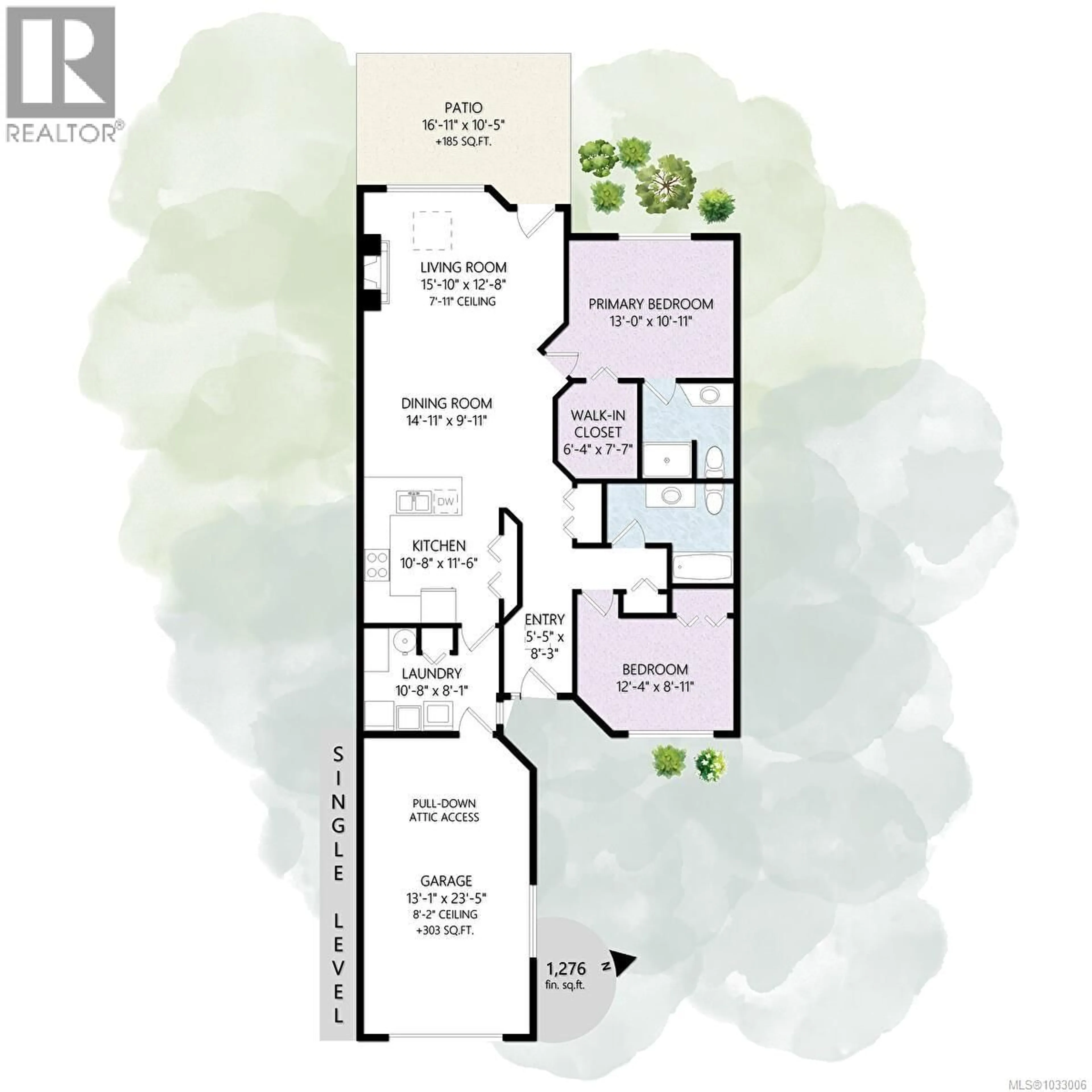 Floor plan for 9 - 850 ARBUTUS STREET, Qualicum Beach British Columbia V9K2M7