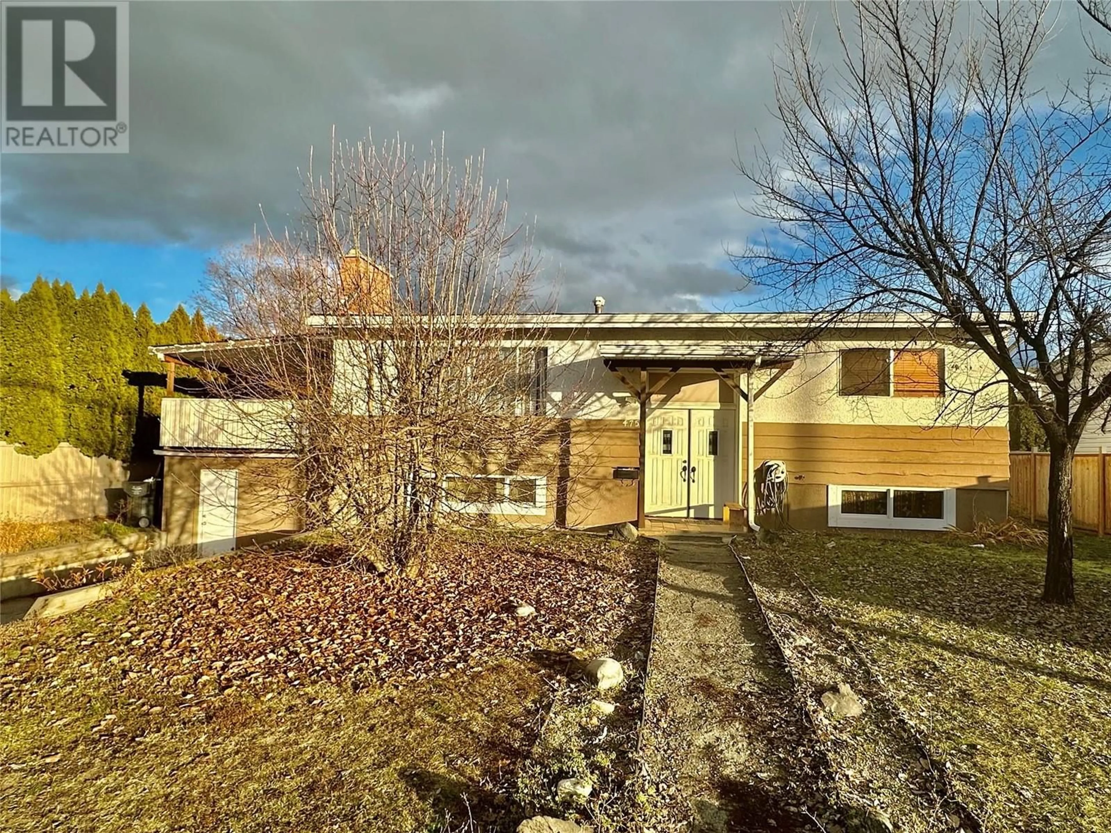 Home with brick exterior material, street for 475 Hollywood Road S, Kelowna British Columbia V1X3T2