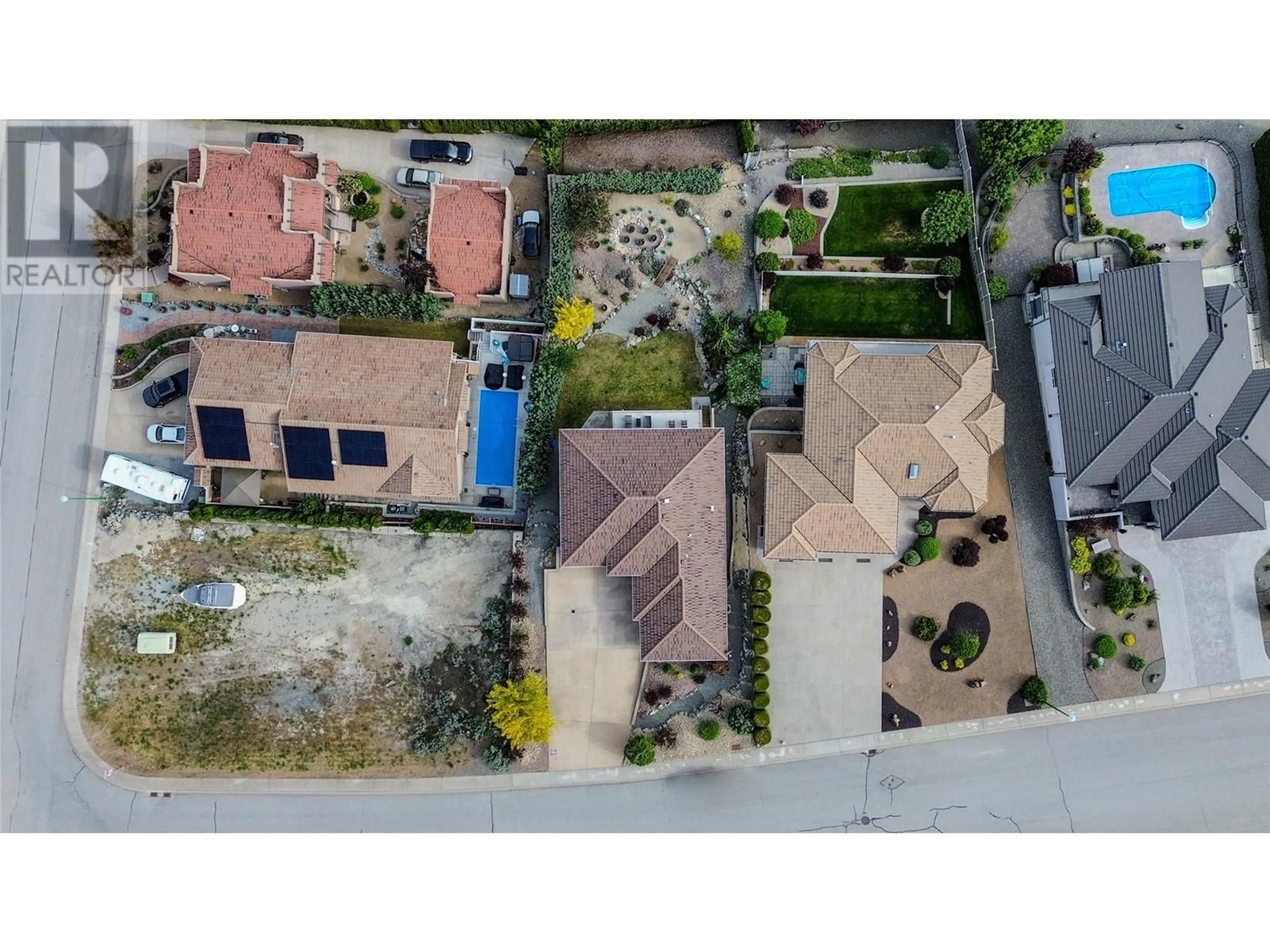 A pic from outside/outdoor area/front of a property/back of a property/a pic from drone, unknown for 11911 OLYMPIC VIEW Drive, Osoyoos British Columbia V0H1V4