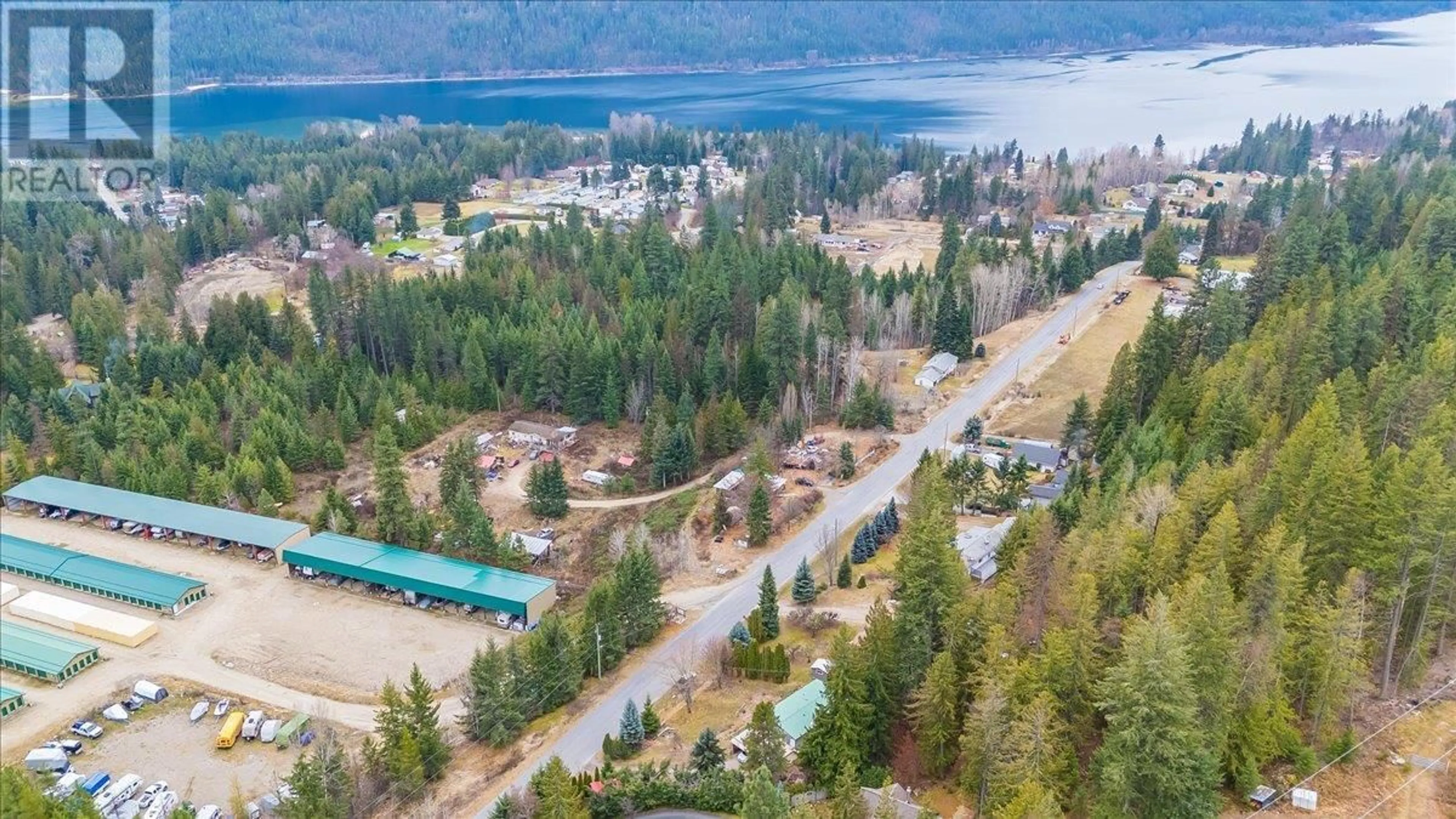 A pic from outside/outdoor area/front of a property/back of a property/a pic from drone, unknown for 2887 Six Mile Lakes Road, Nelson British Columbia V1L6W3