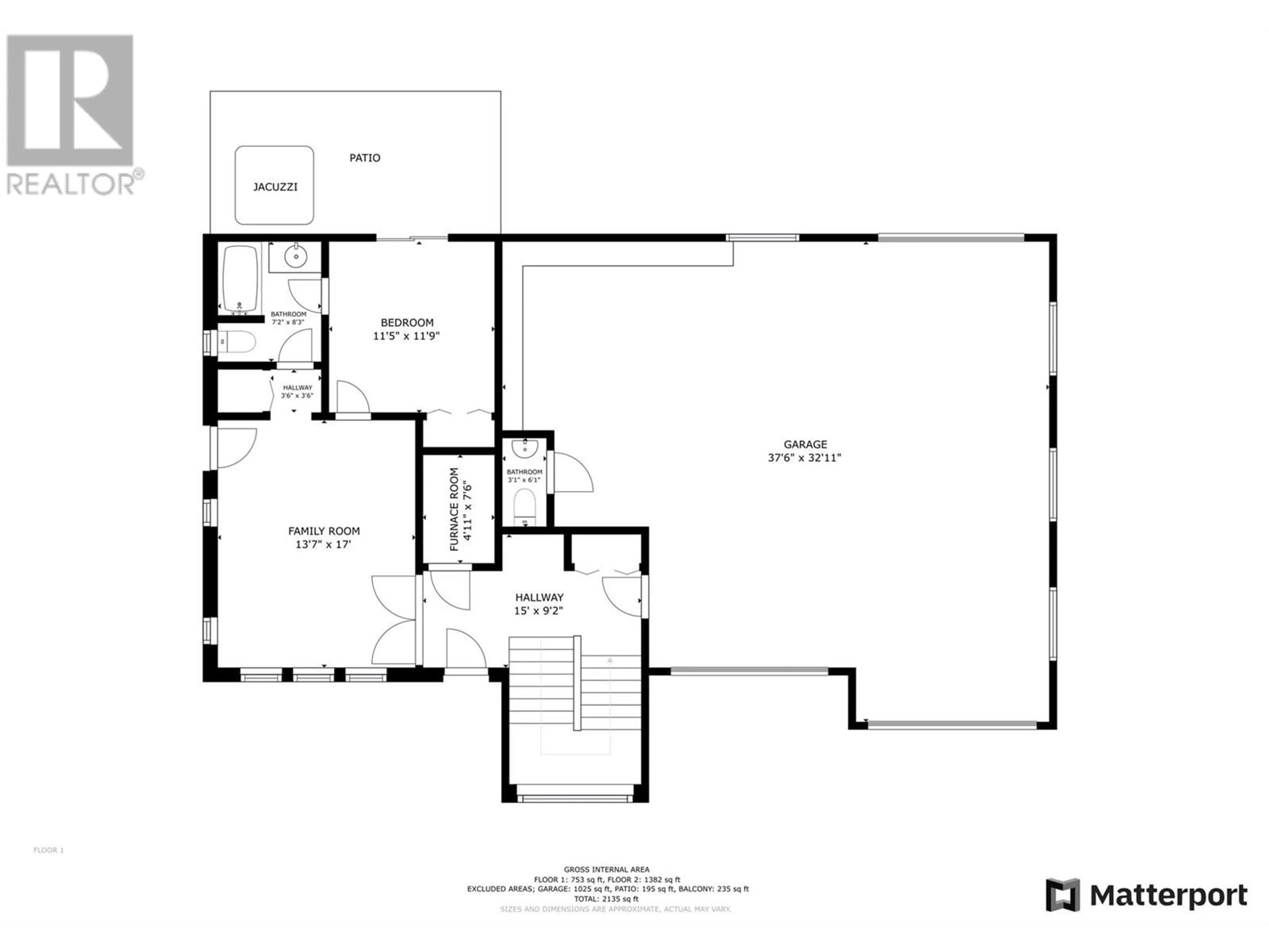 Floor plan for 2884 Golf Course Drive, Blind Bay British Columbia V0E1H2