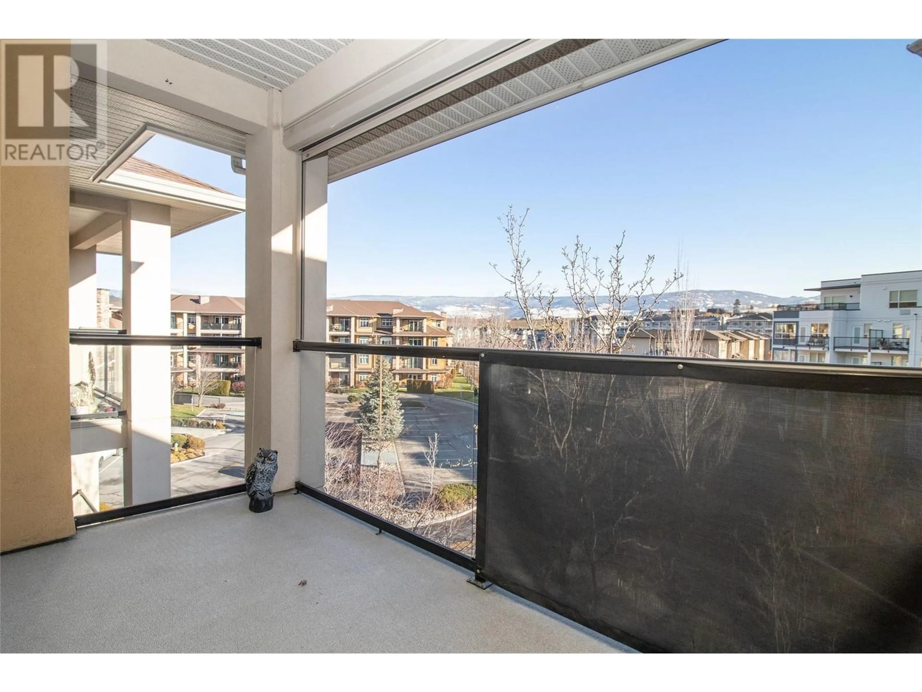 Balcony in the apartment, unknown for 303 Whitman Road Unit# 403, Kelowna British Columbia V1V2P3