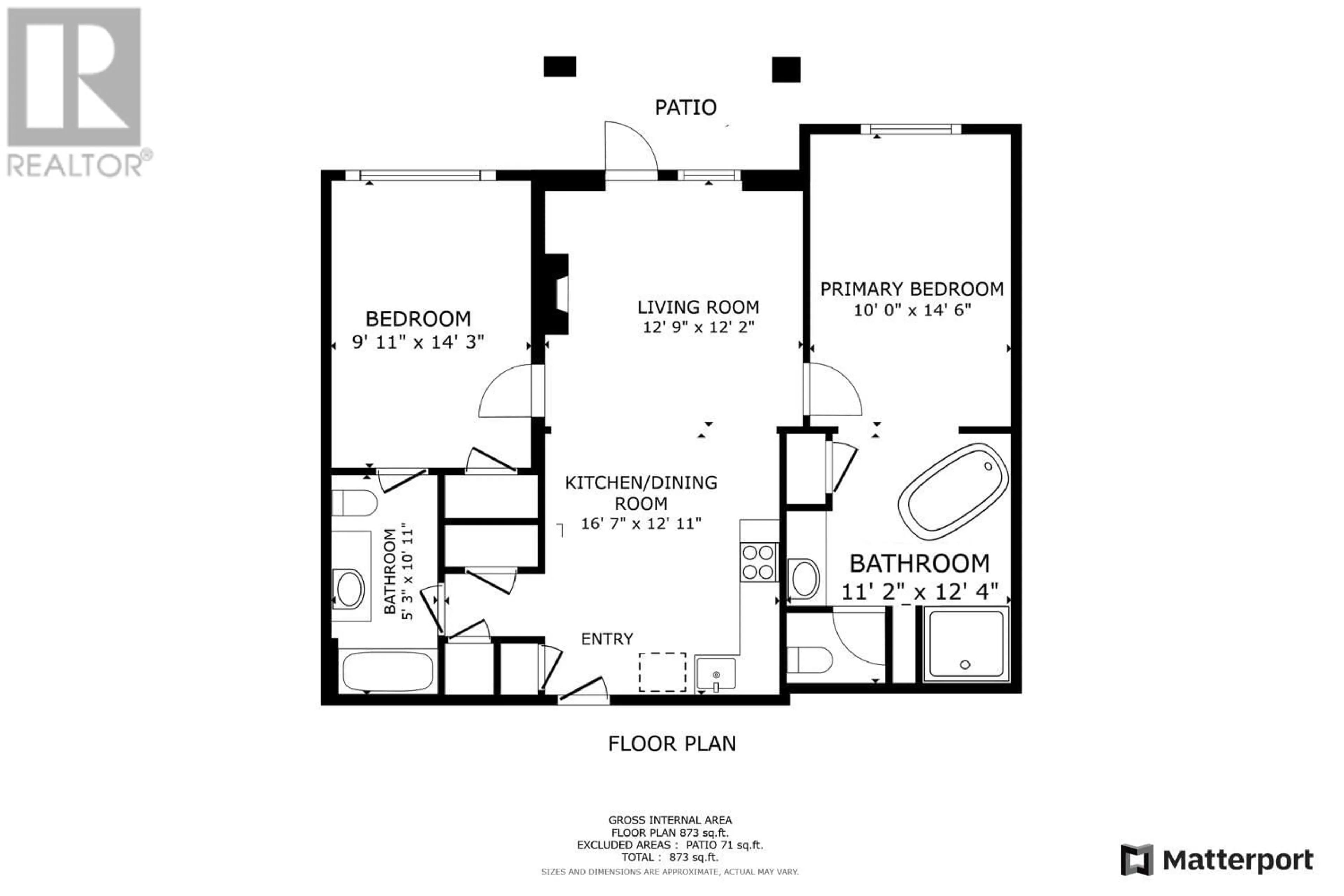 Floor plan for 400 STEMWINDER Drive Unit# 107, Kimberley British Columbia V1A2Y9