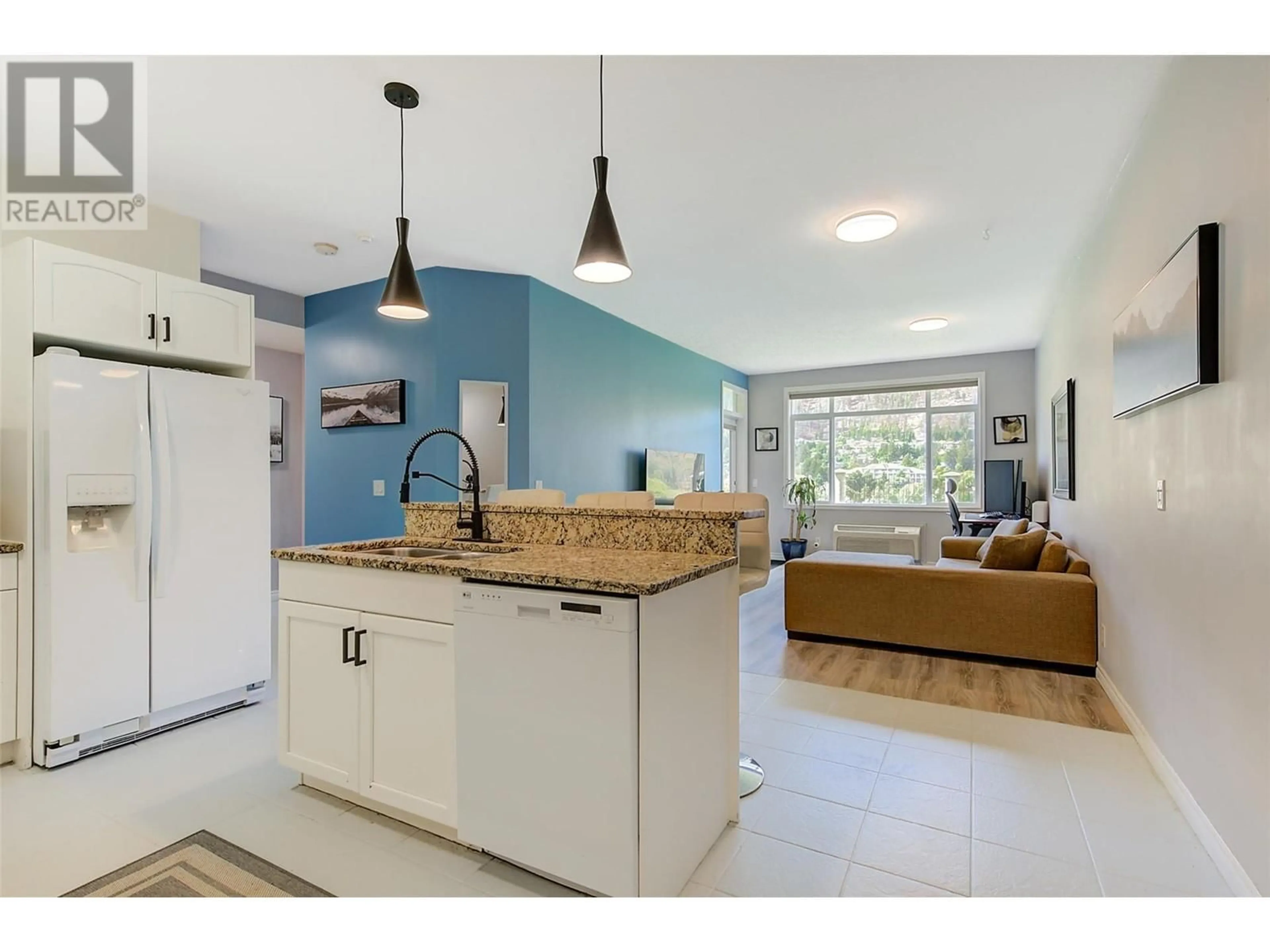 Open concept kitchen, unknown for 2523 Shannon View Drive Unit# 106, West Kelowna British Columbia V4T2T3