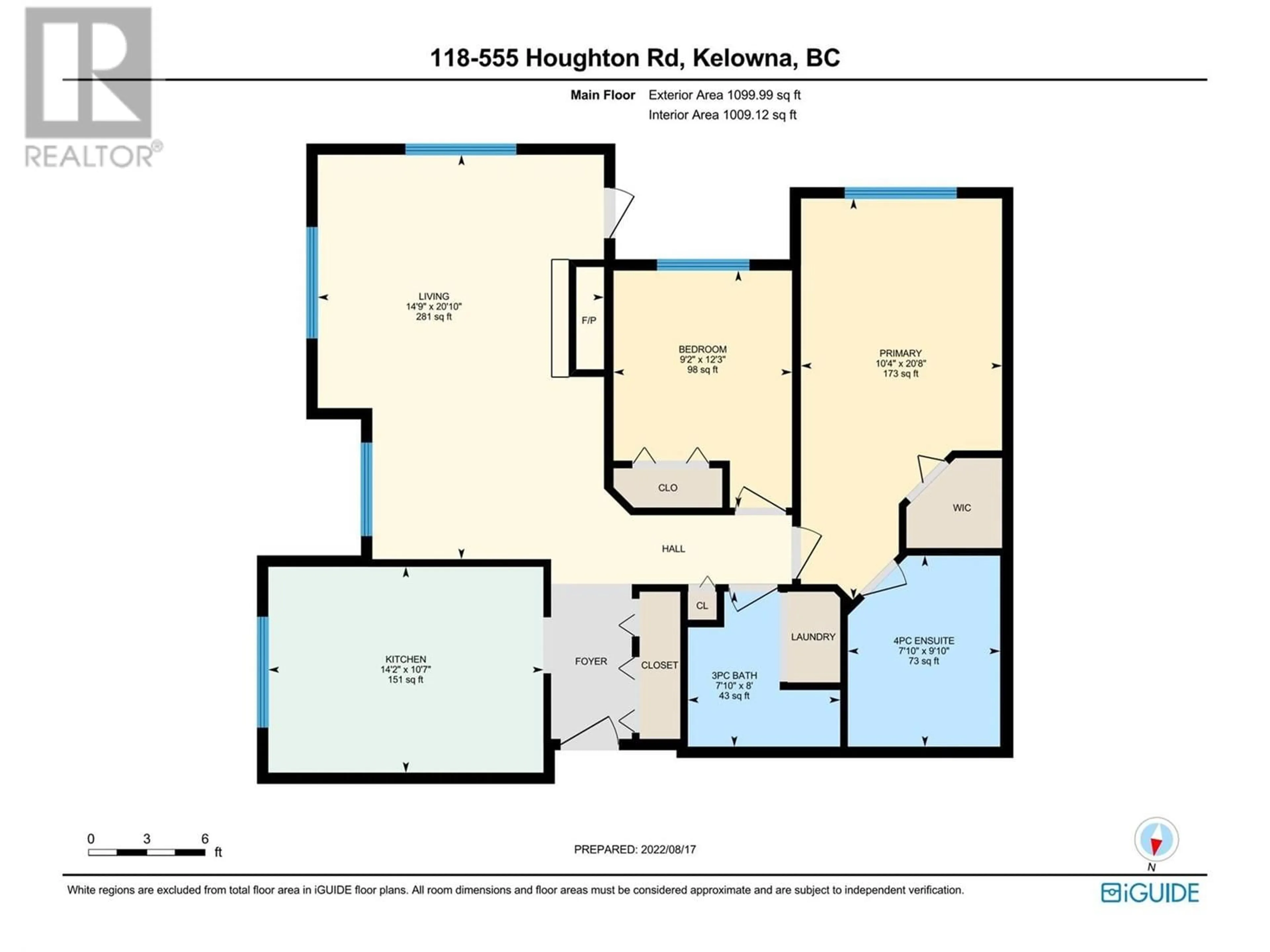 Floor plan for 555 Houghton Road Unit# 118, Kelowna British Columbia V1X7P9