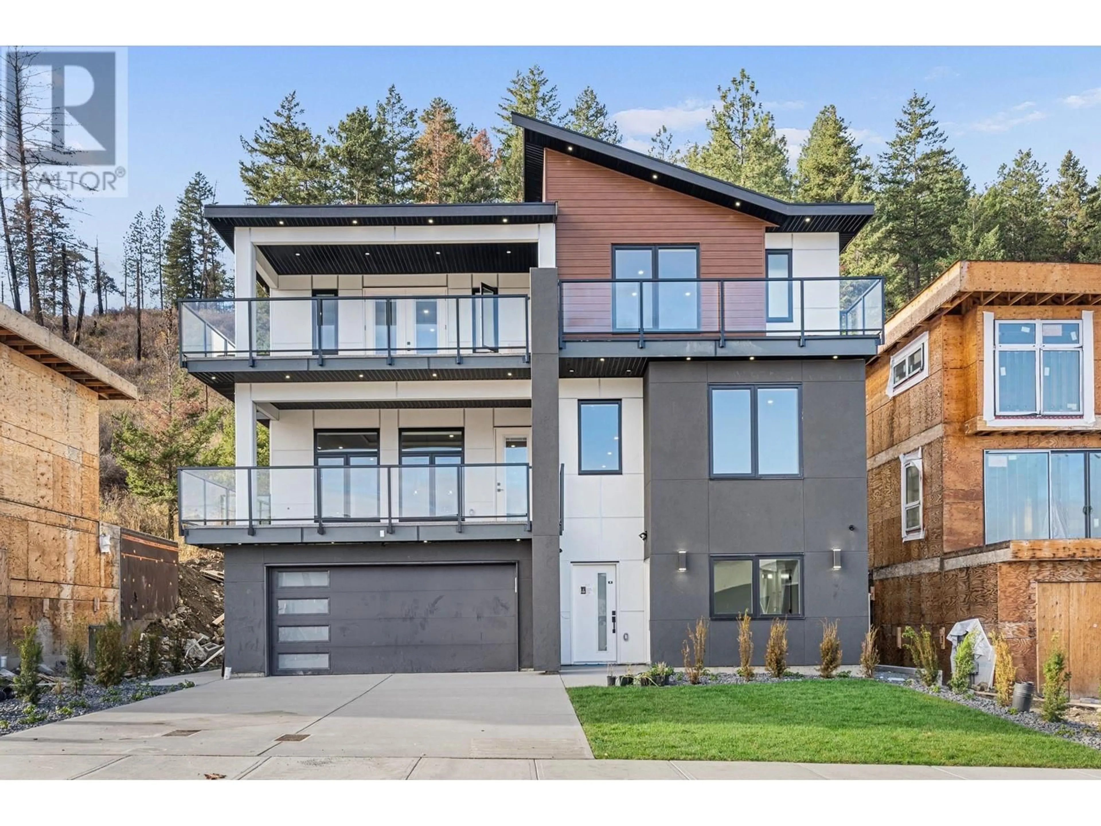 Home with brick exterior material, street for 3738 Astoria Drive, West Kelowna British Columbia V4T0B1