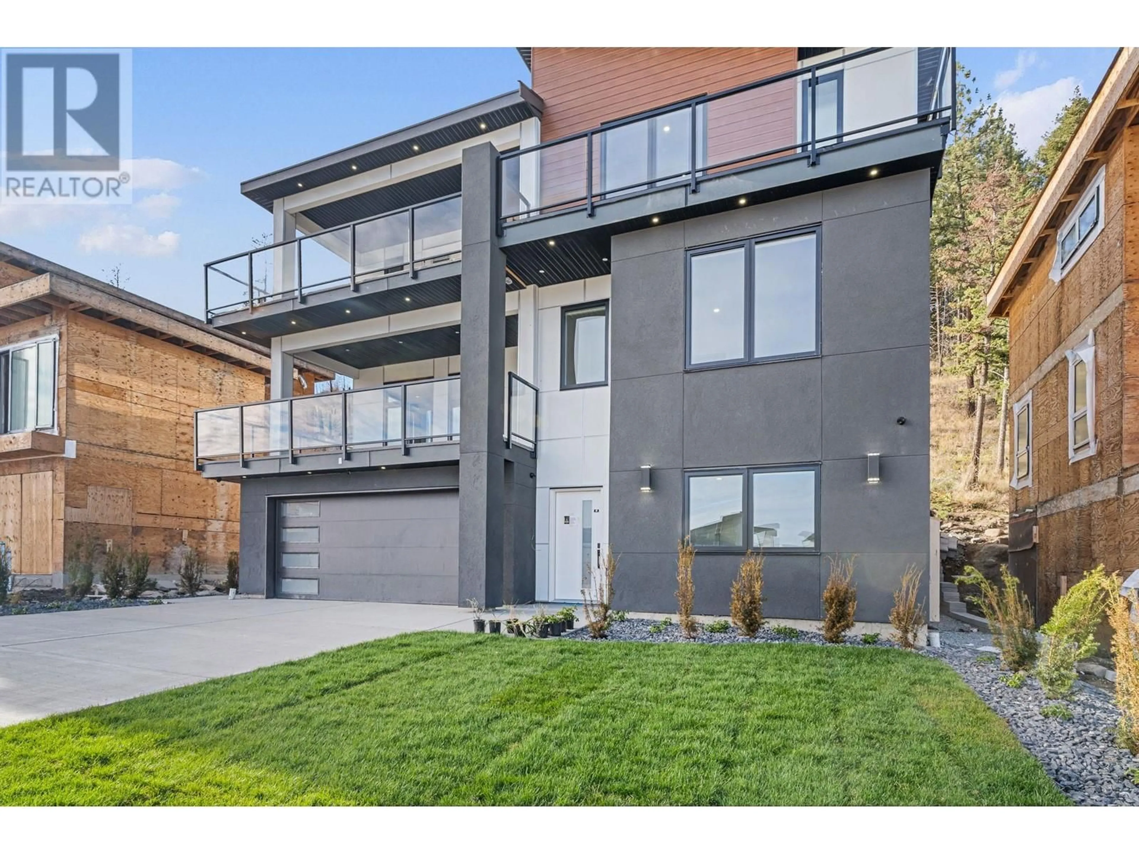 Home with brick exterior material, street for 3738 Astoria Drive, West Kelowna British Columbia V4T0B1