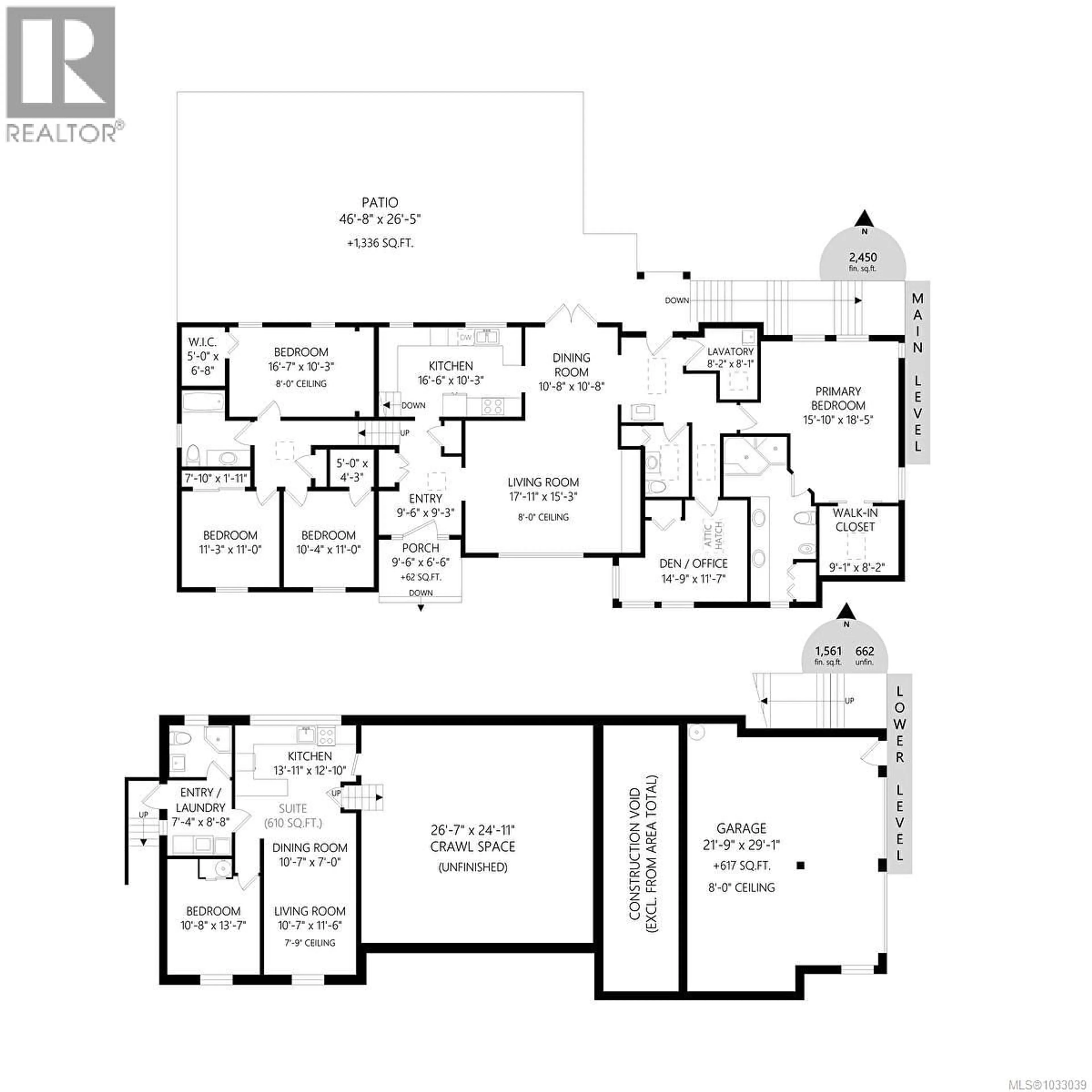Floor plan for 2080 BEAR HILL ROAD, Central Saanich British Columbia V8X1M7