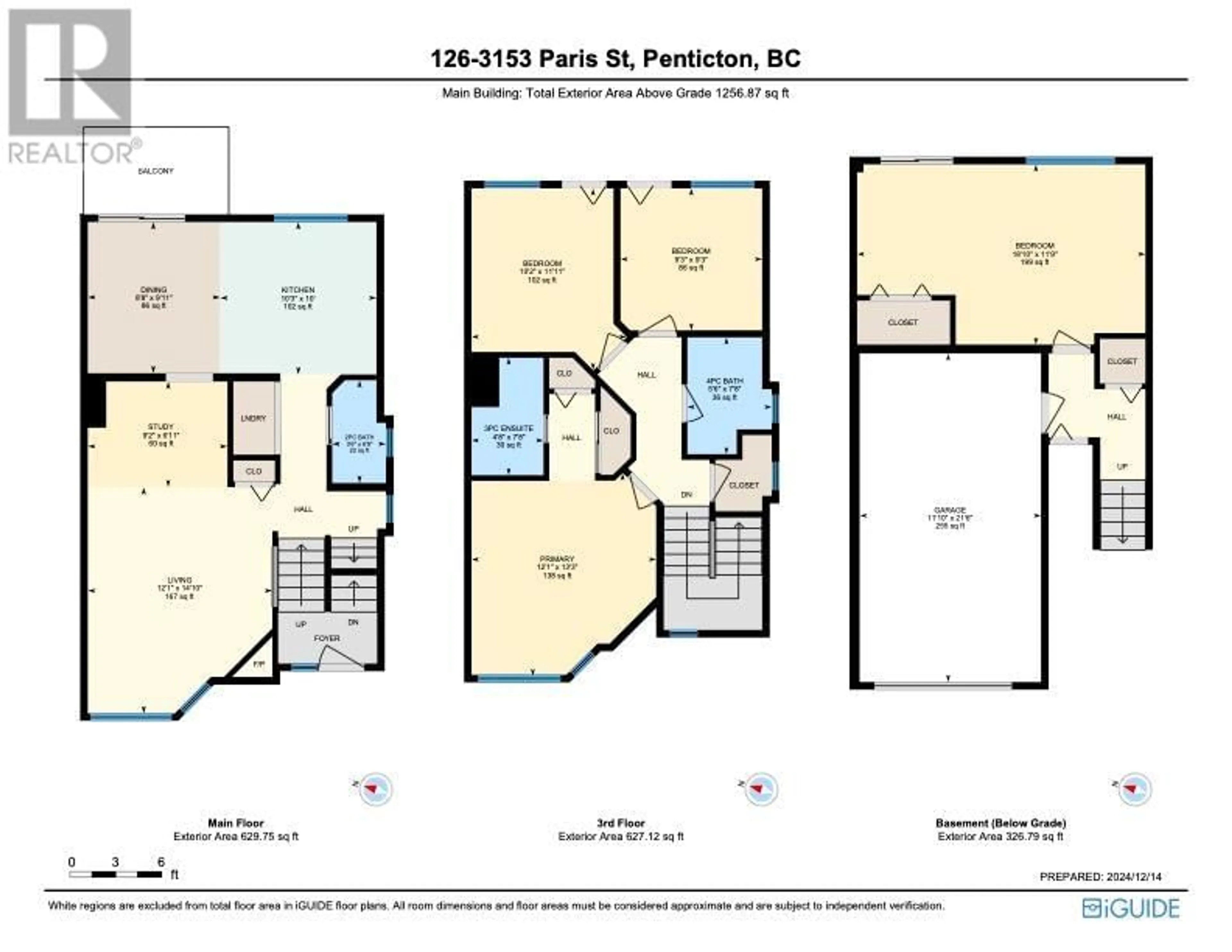 Floor plan for 3153 Paris Street, Penticton British Columbia V2A8P1