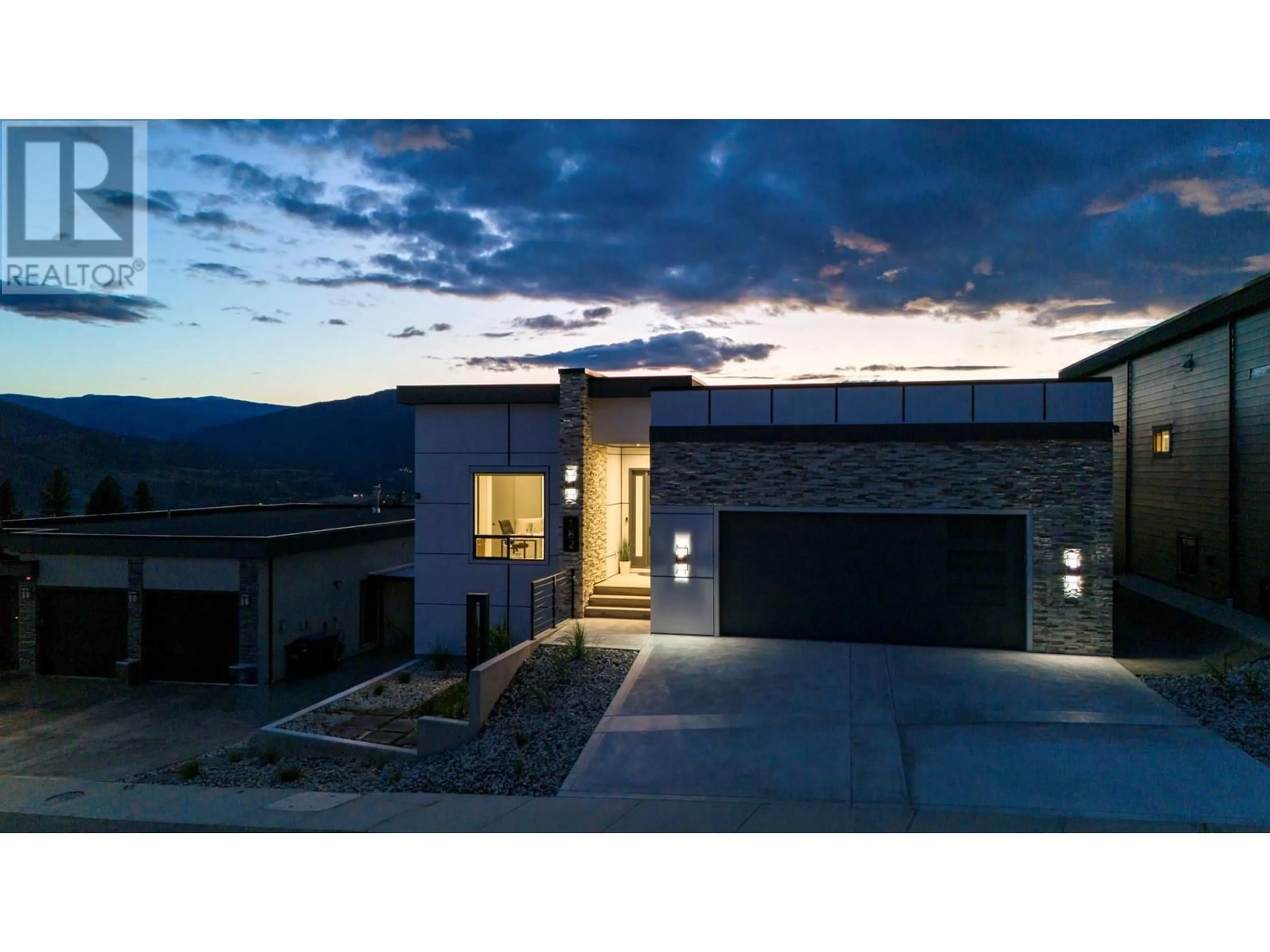 A pic from outside/outdoor area/front of a property/back of a property/a pic from drone, mountain view for 182 AVERY Place, Penticton British Columbia V2A0B4