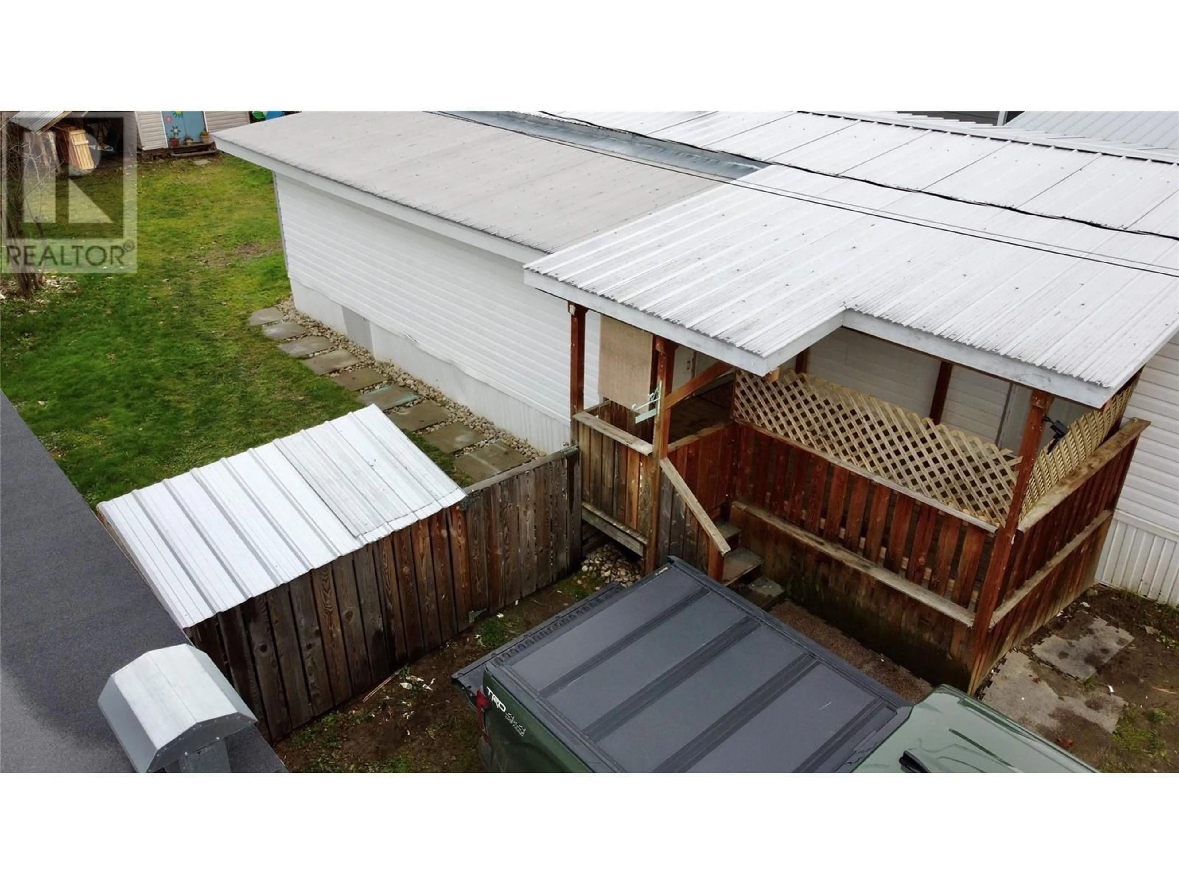 A pic from outside/outdoor area/front of a property/back of a property/a pic from drone, street for 501 Kappel Street Unit# #19, Sicamous British Columbia V0E2V1