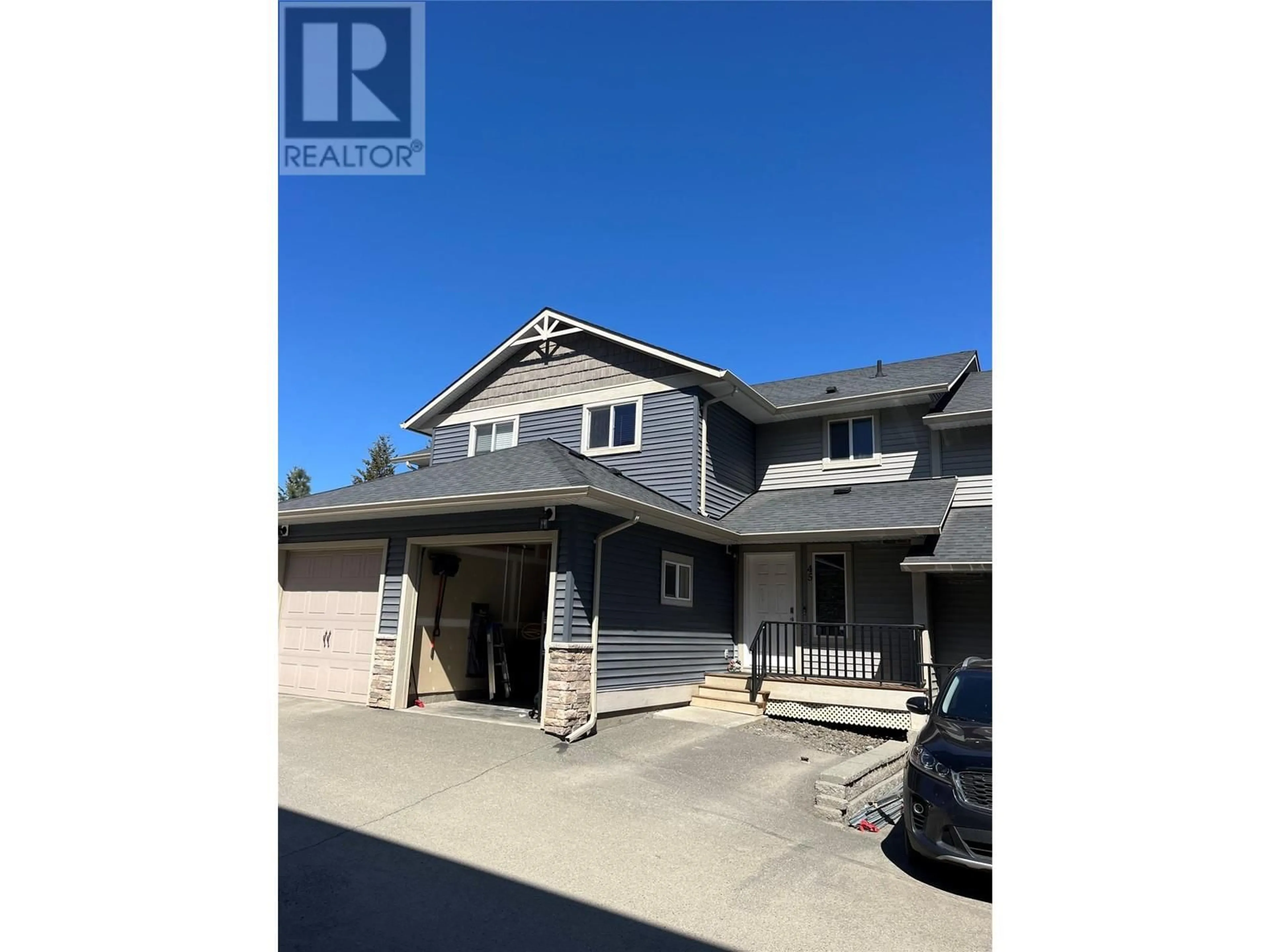 A pic from outside/outdoor area/front of a property/back of a property/a pic from drone, street for 1900 HUGH ALLAN Drive Unit# 45, Kamloops British Columbia V1S1P4