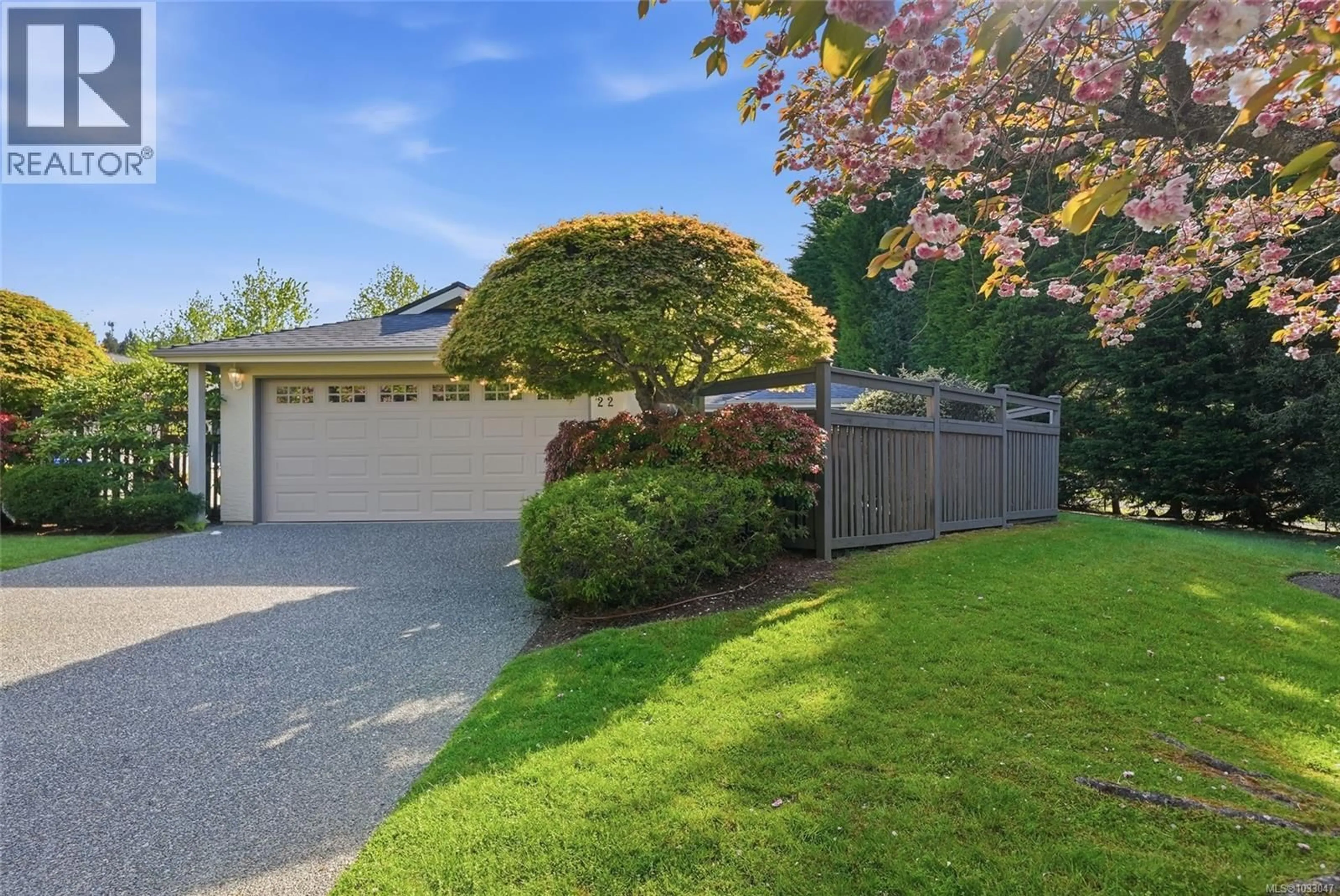 A pic from outside/outdoor area/front of a property/back of a property/a pic from drone, street for 22 - 2655 ANDOVER ROAD, Nanoose Bay British Columbia V9P9J5