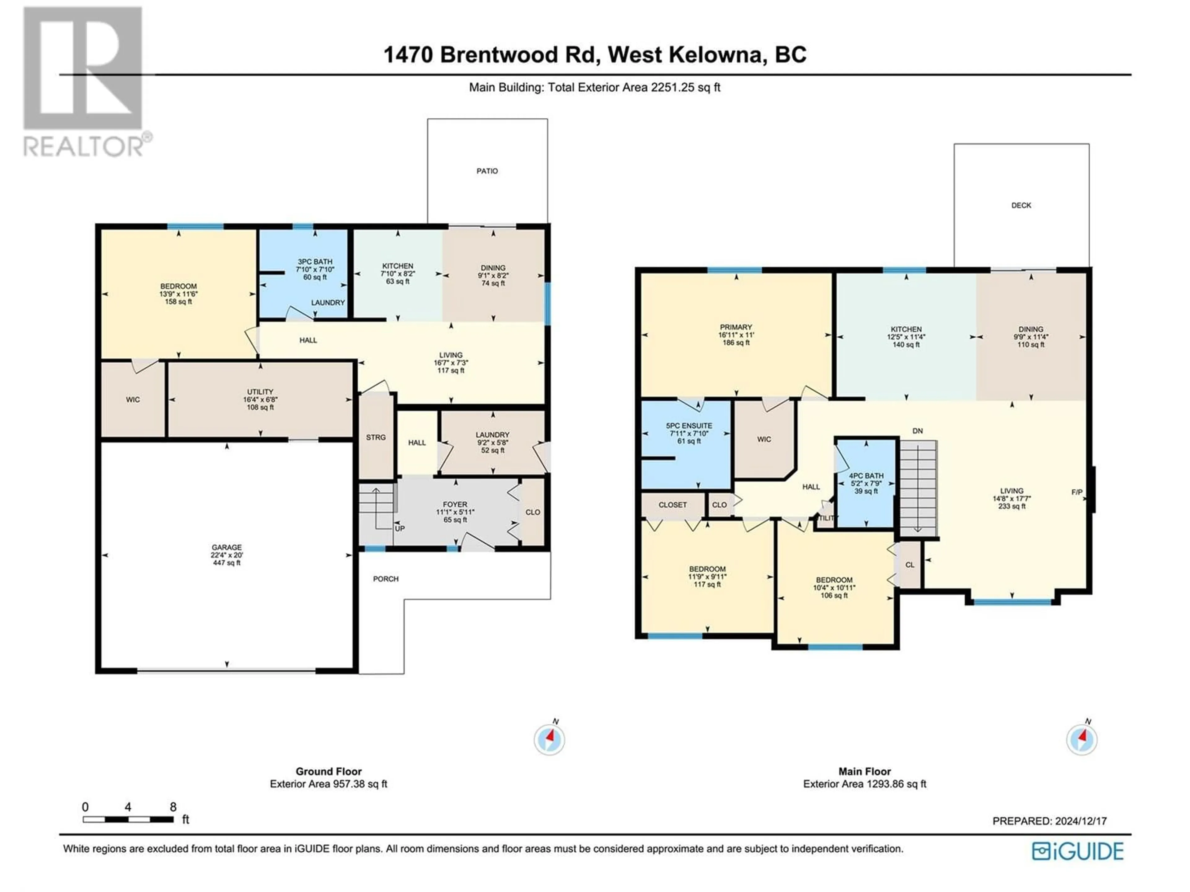 Floor plan for 1470 BRENTWOOD Road, West Kelowna British Columbia V1Z1L4