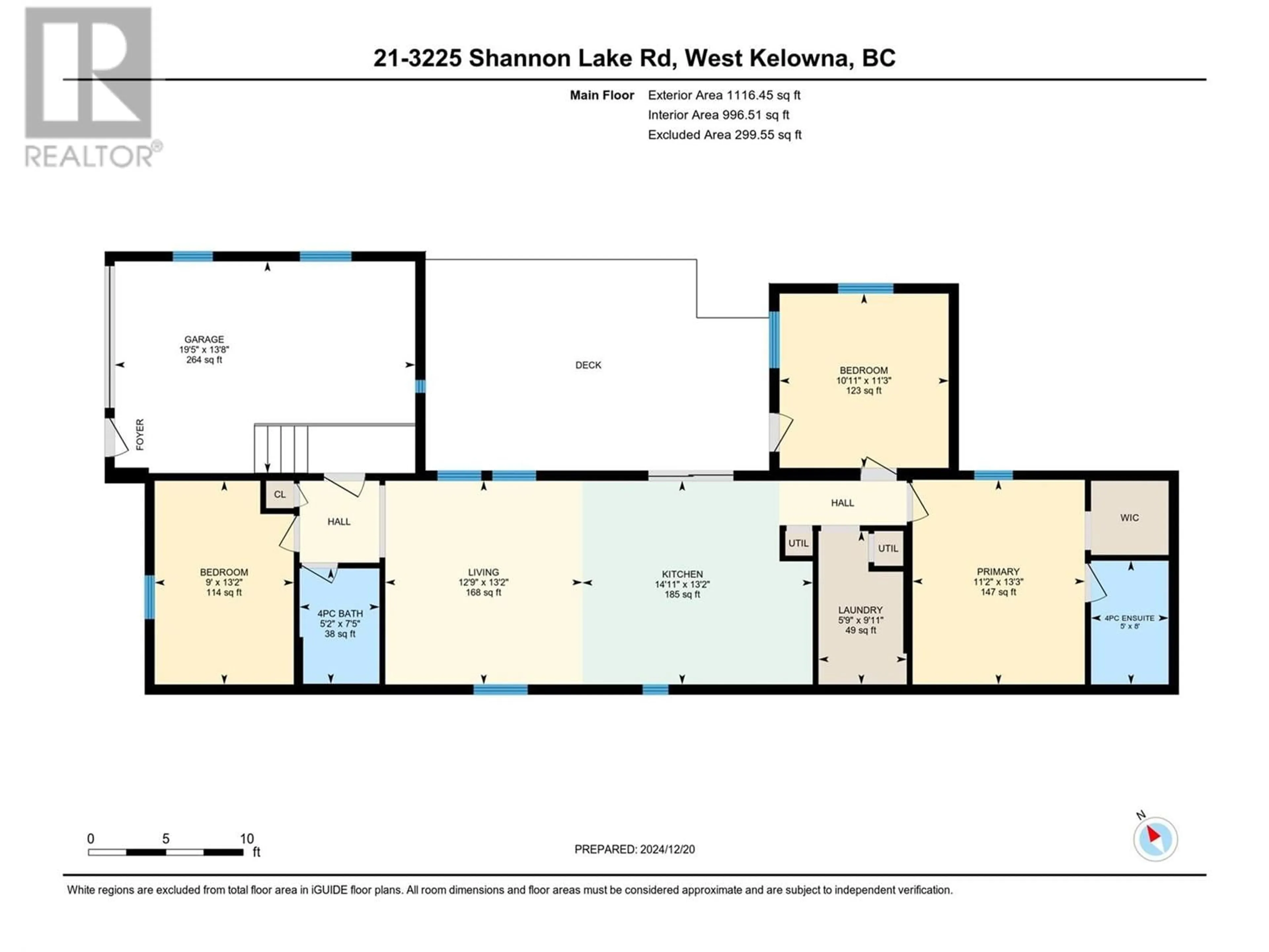 Floor plan for 3225 Shannon Lake Road Unit# 21, West Kelowna British Columbia V4T2E2