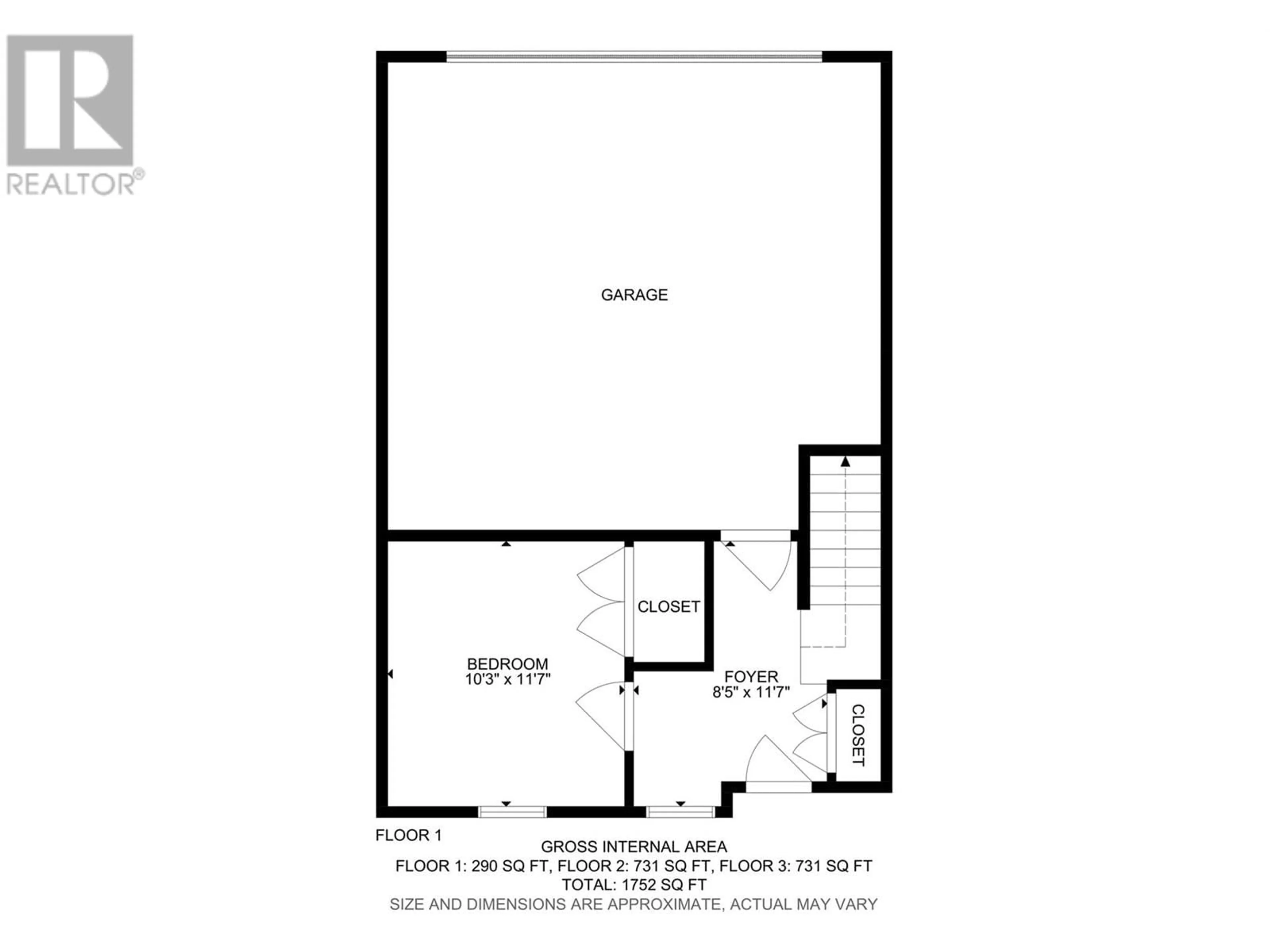 Floor plan for 1102 Cameron Avenue Unit# 314, Kelowna British Columbia V1Y0B2