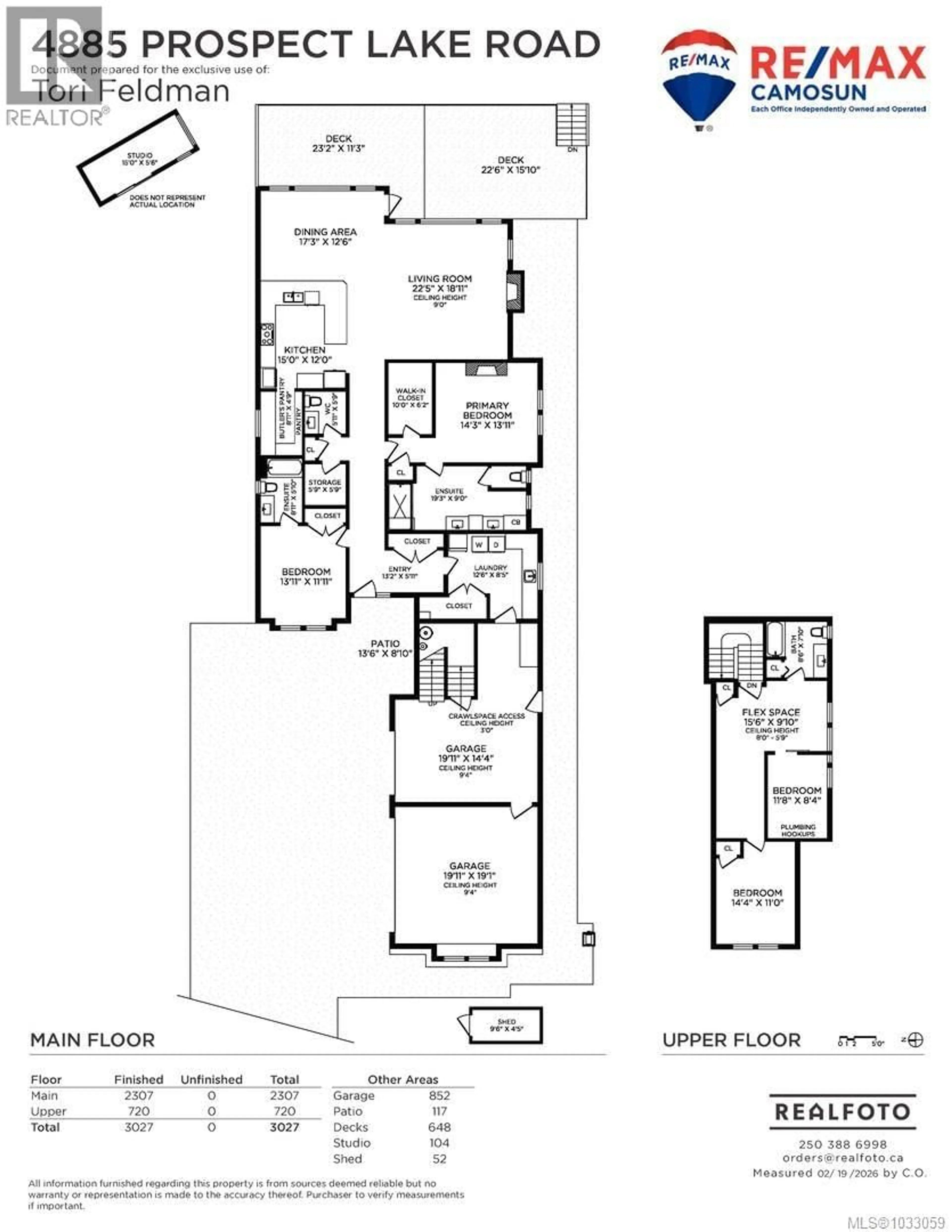 Floor plan for 4885 PROSPECT LAKE ROAD, Saanich British Columbia V9E1J5